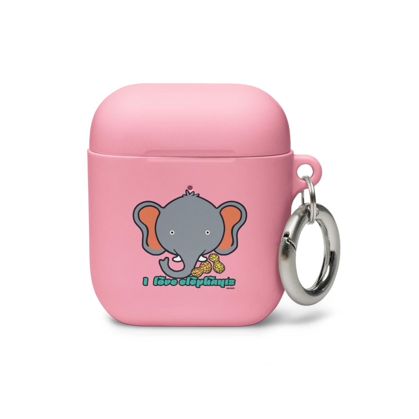 I Love Elephants AirPods case