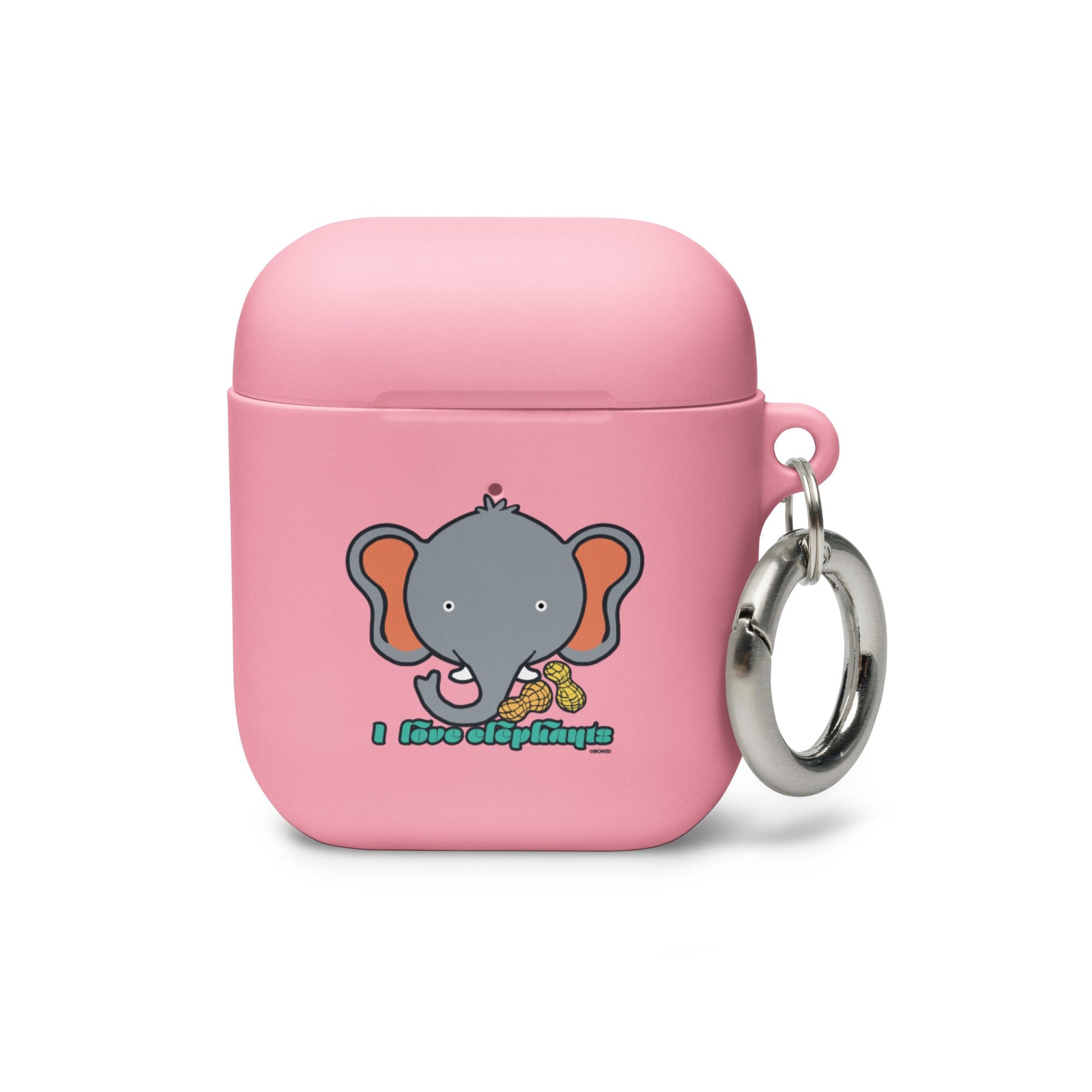 I Love Elephants AirPods case