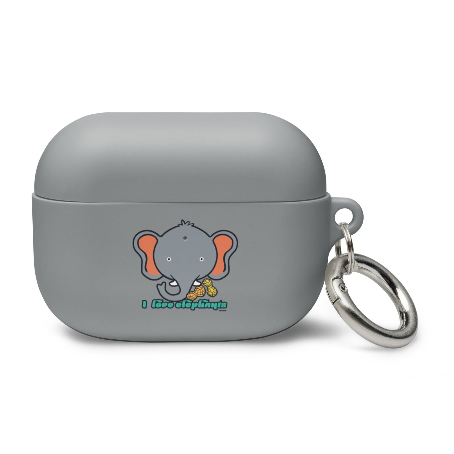 I Love Elephants AirPods case