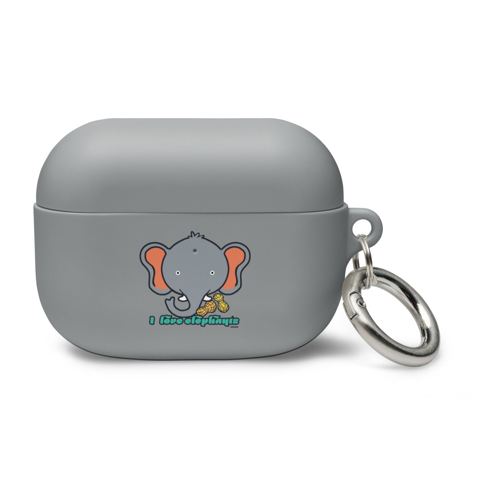 I Love Elephants AirPods case