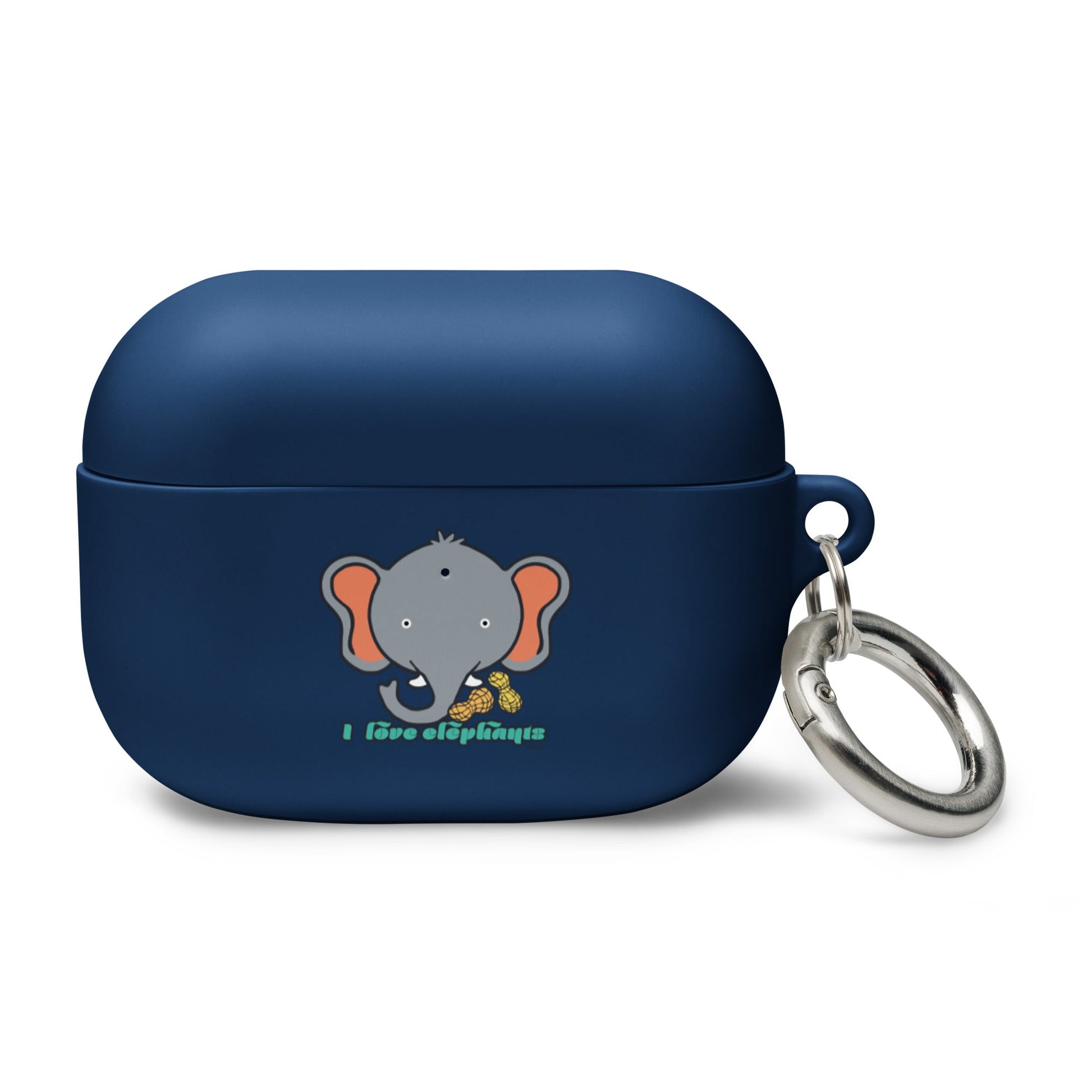 I Love Elephants AirPods case