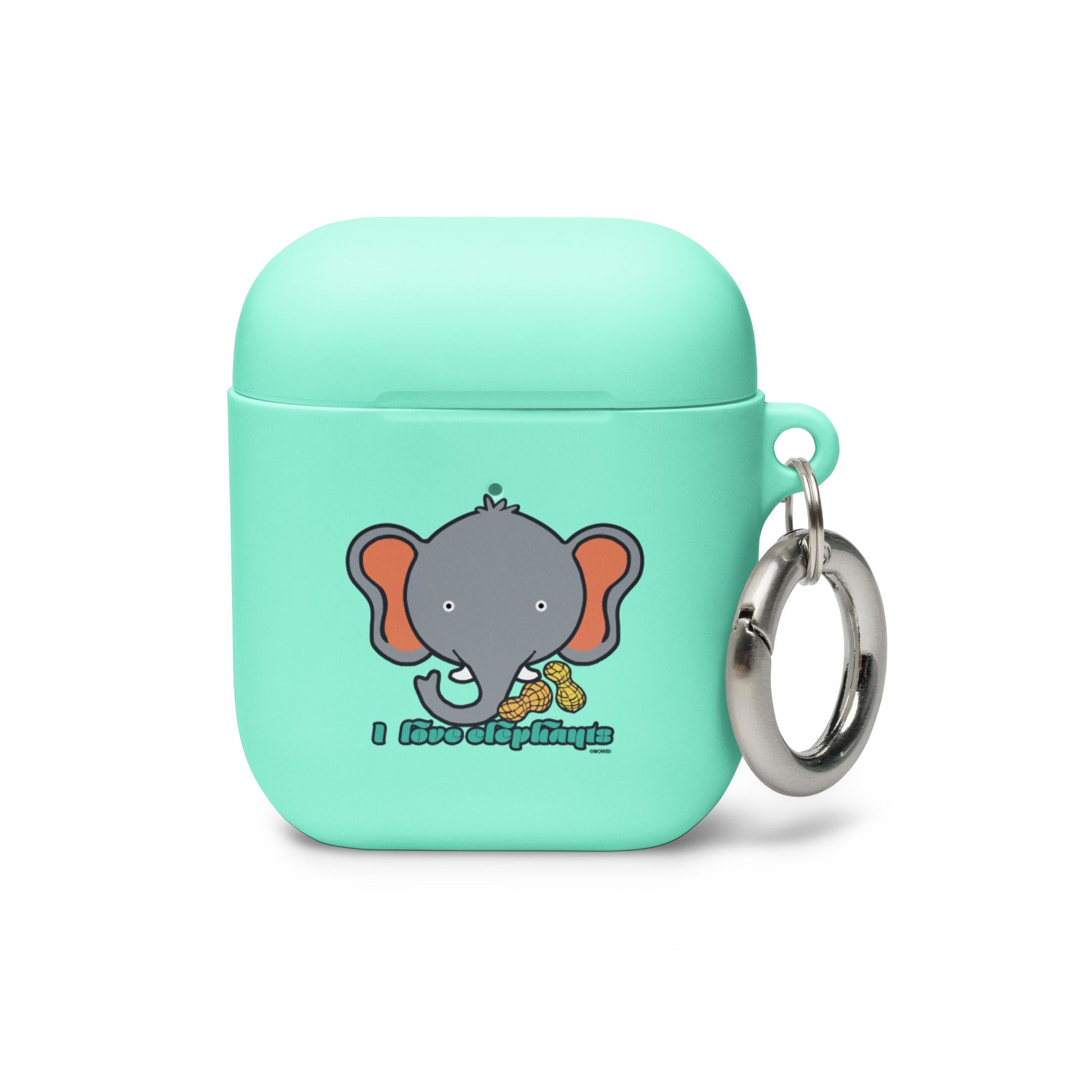 I Love Elephants AirPods case
