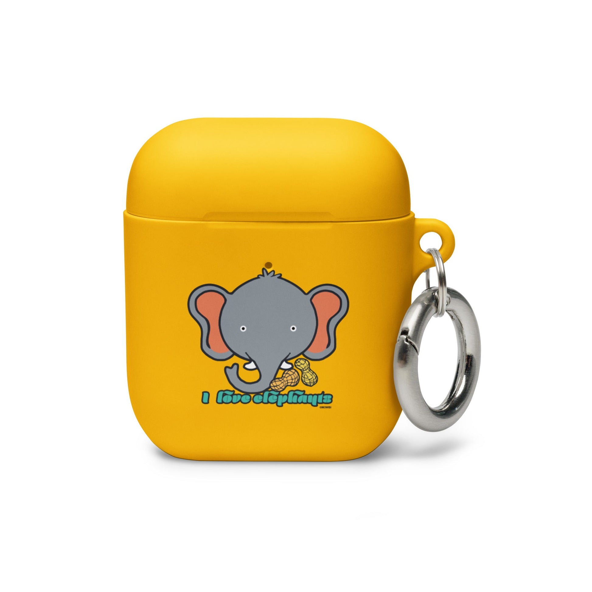I Love Elephants AirPods case