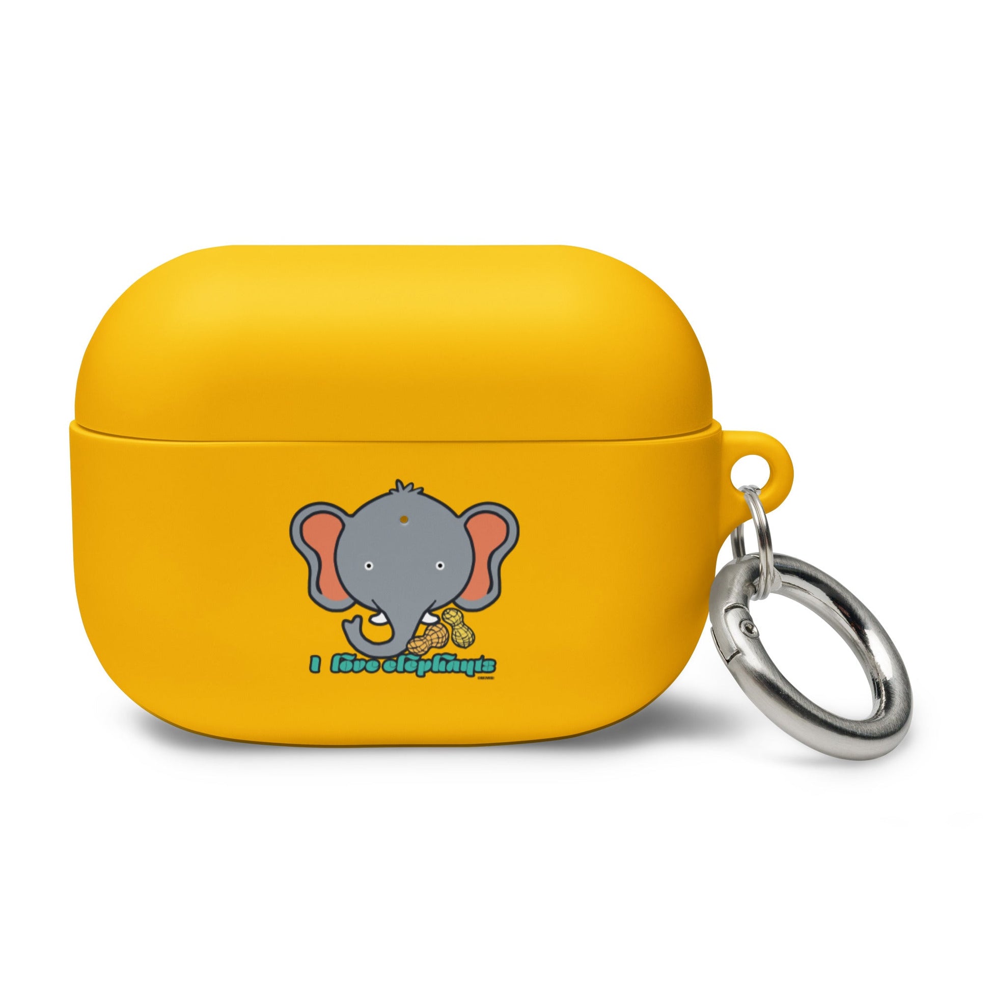 I Love Elephants AirPods case