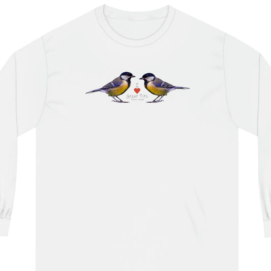 I Love Great Tits Classic Long Sleeve T-Shirt