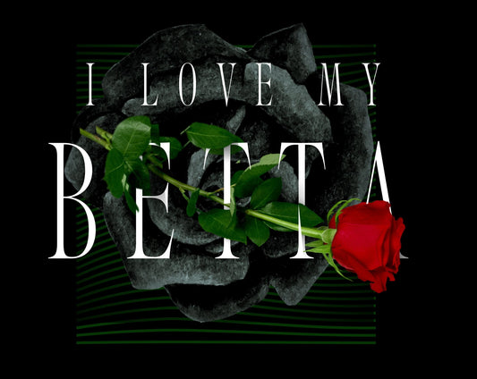 I Love My Betta Heavy Cotton T-Shirt