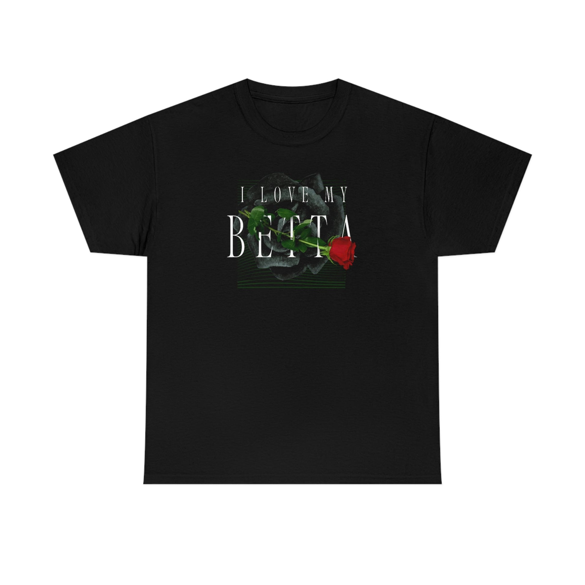 I Love My Betta Heavy Cotton T-Shirt