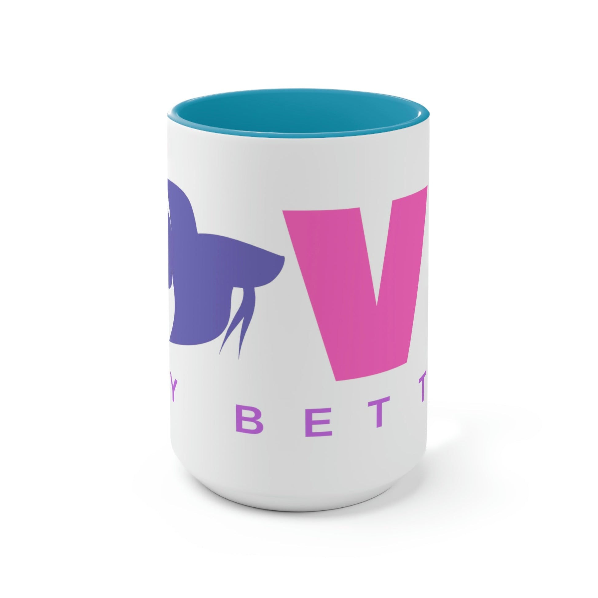 I Love My Betta Two-Tone Coffee Mugs - 15oz