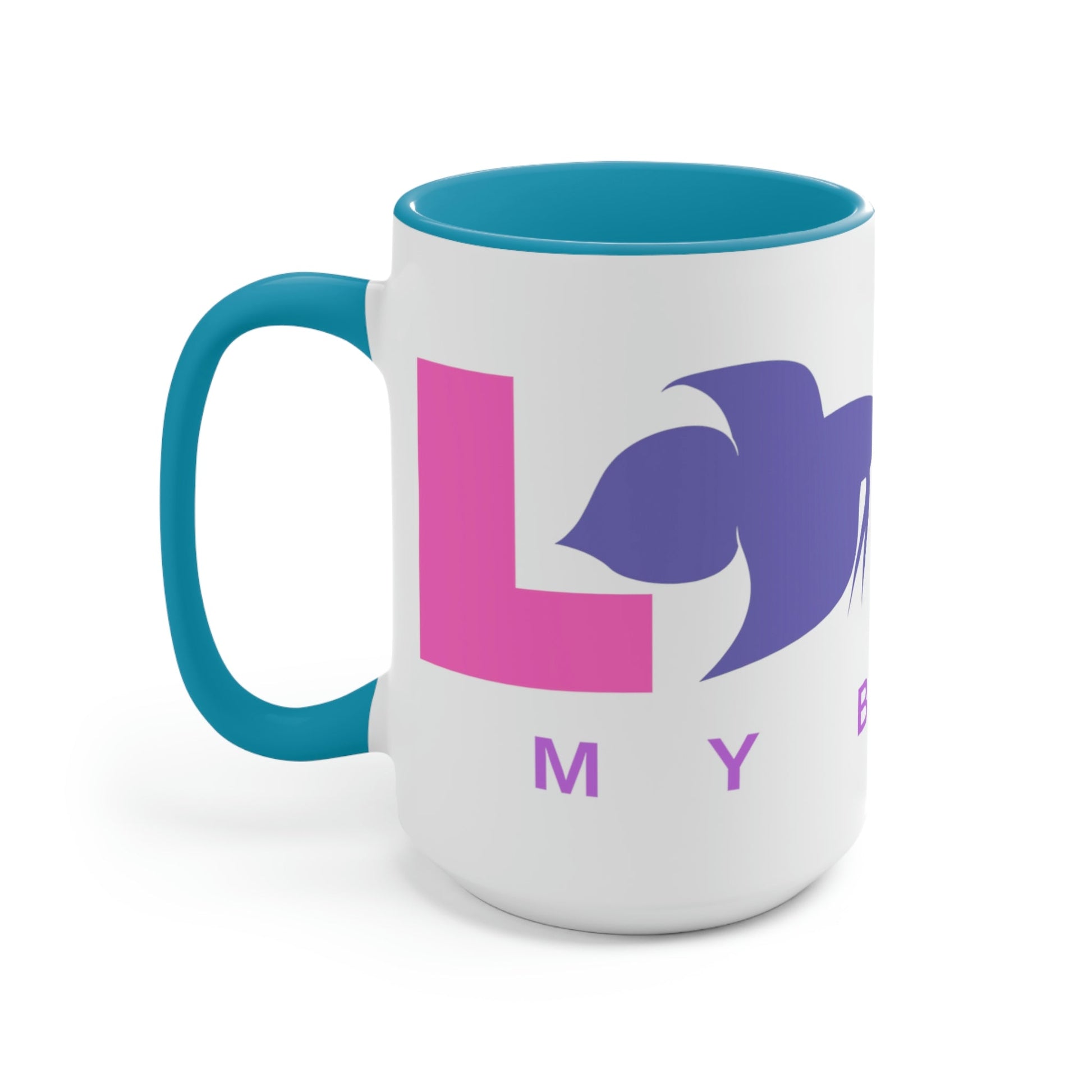 I Love My Betta Two-Tone Coffee Mugs - 15oz