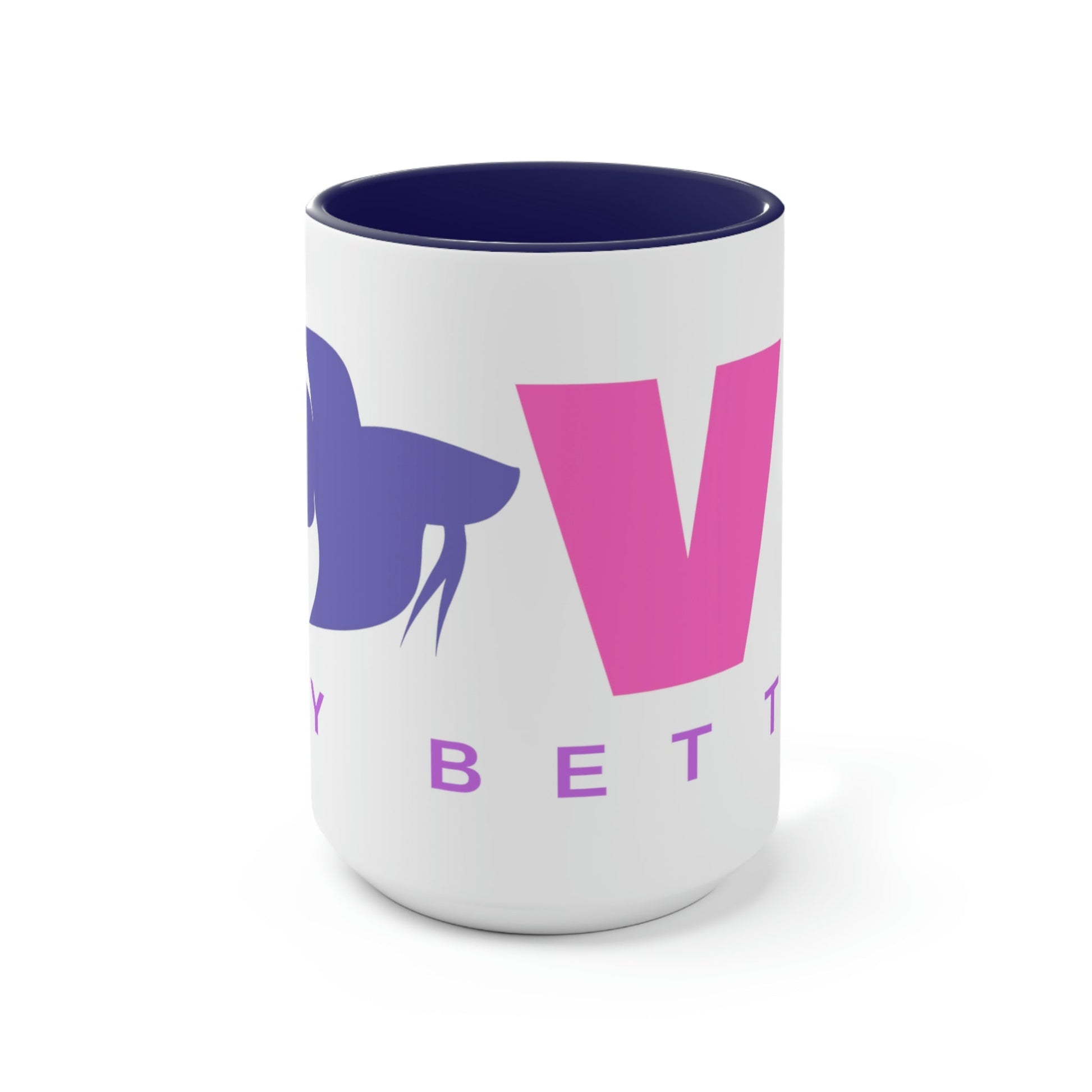 I Love My Betta Two-Tone Coffee Mugs - 15oz