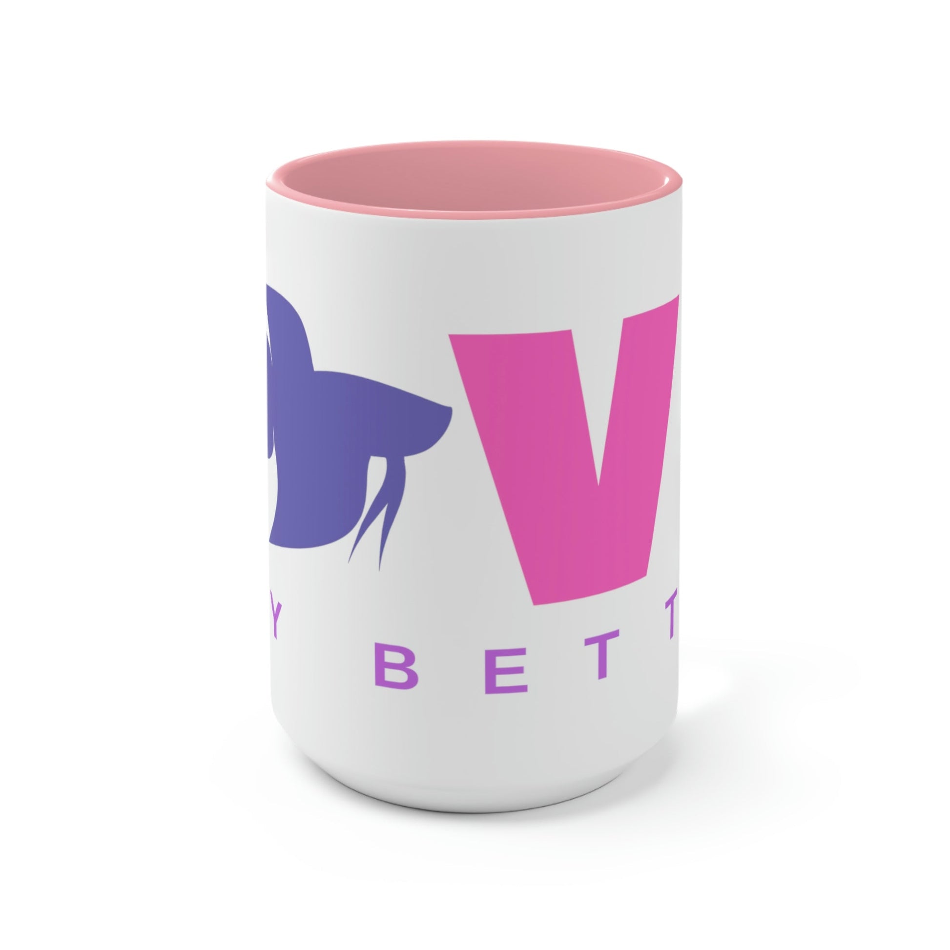 I Love My Betta Two-Tone Coffee Mugs - 15oz