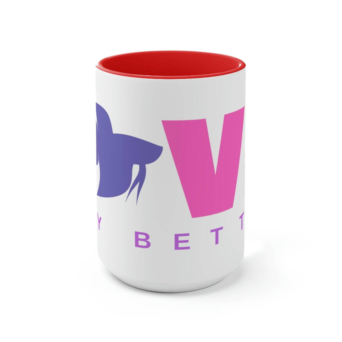 I Love My Betta Two-Tone Coffee Mugs - 15oz