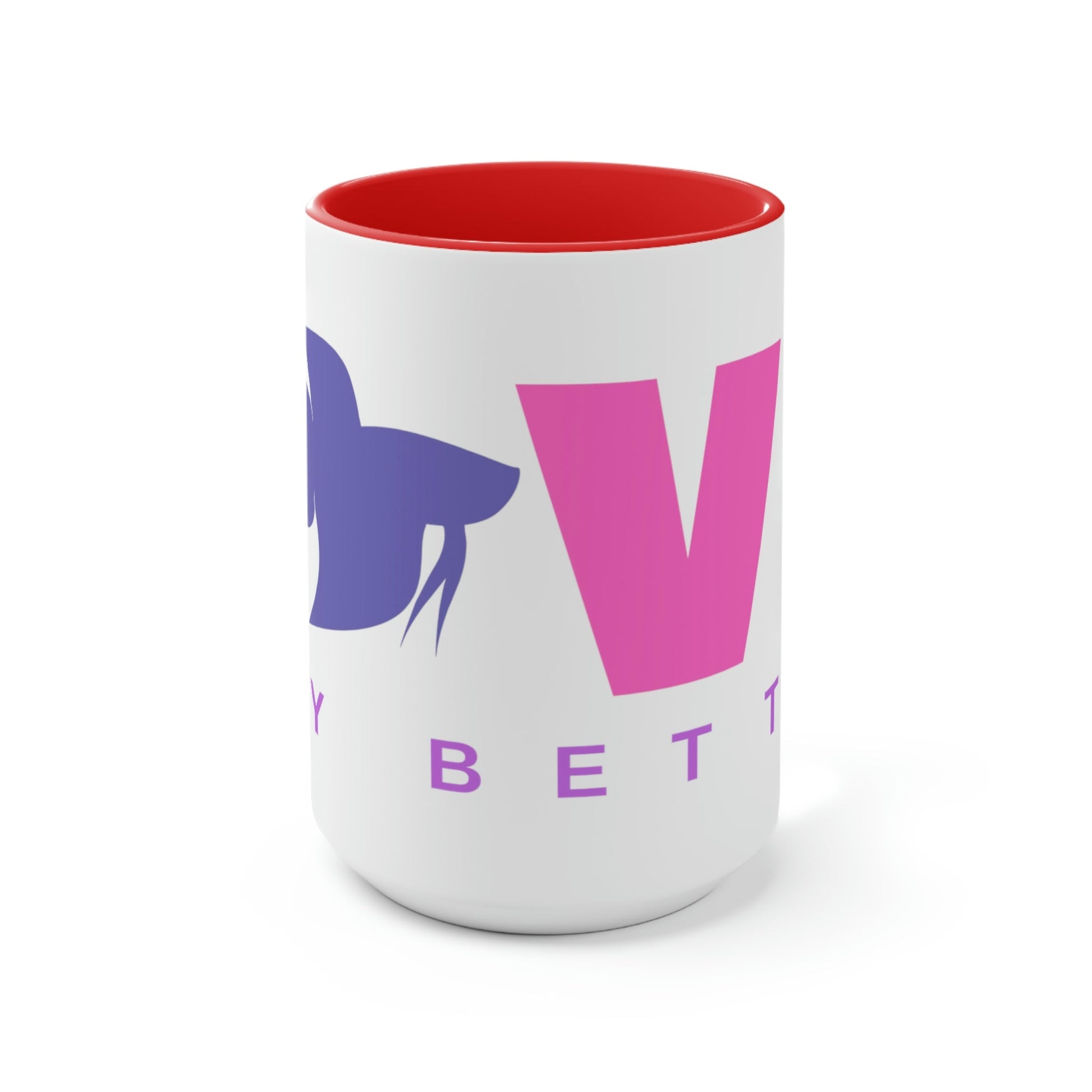 I Love My Betta Two-Tone Coffee Mugs - 15oz