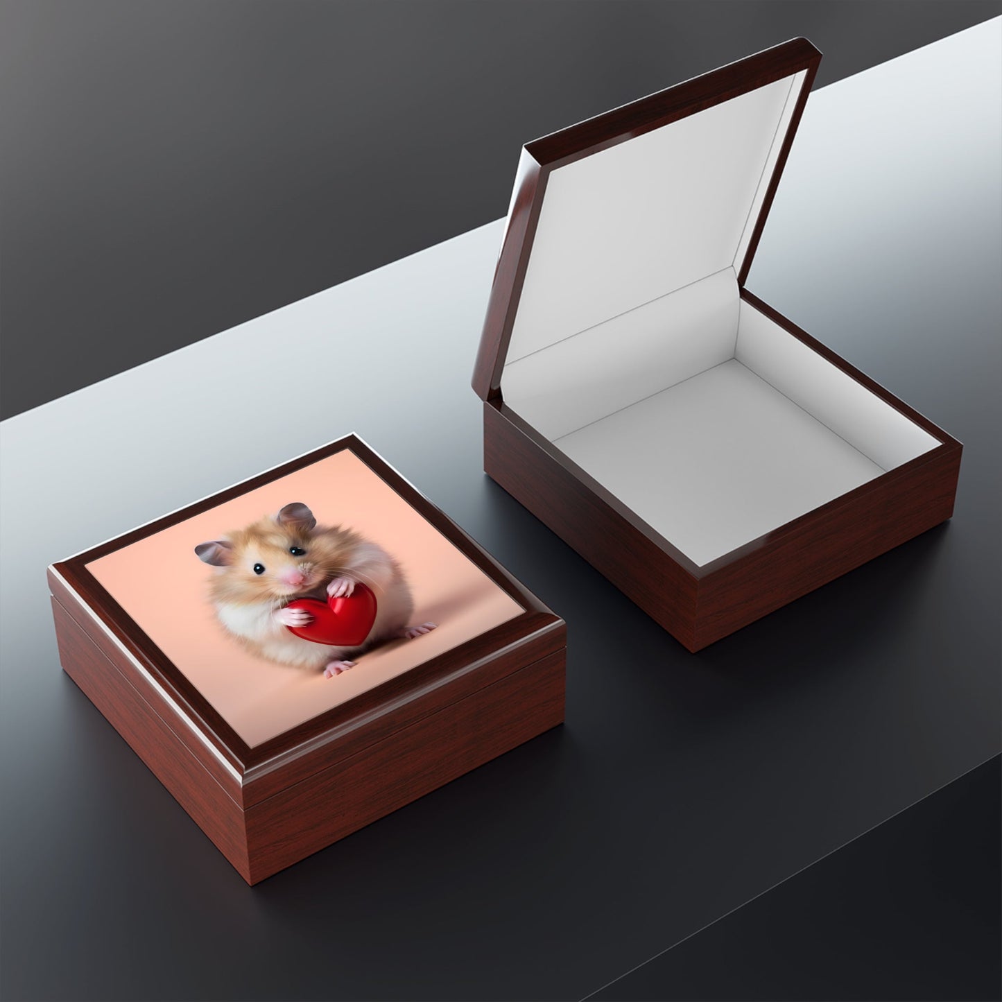 I Love My Hamster Trinket and Jewelry Box