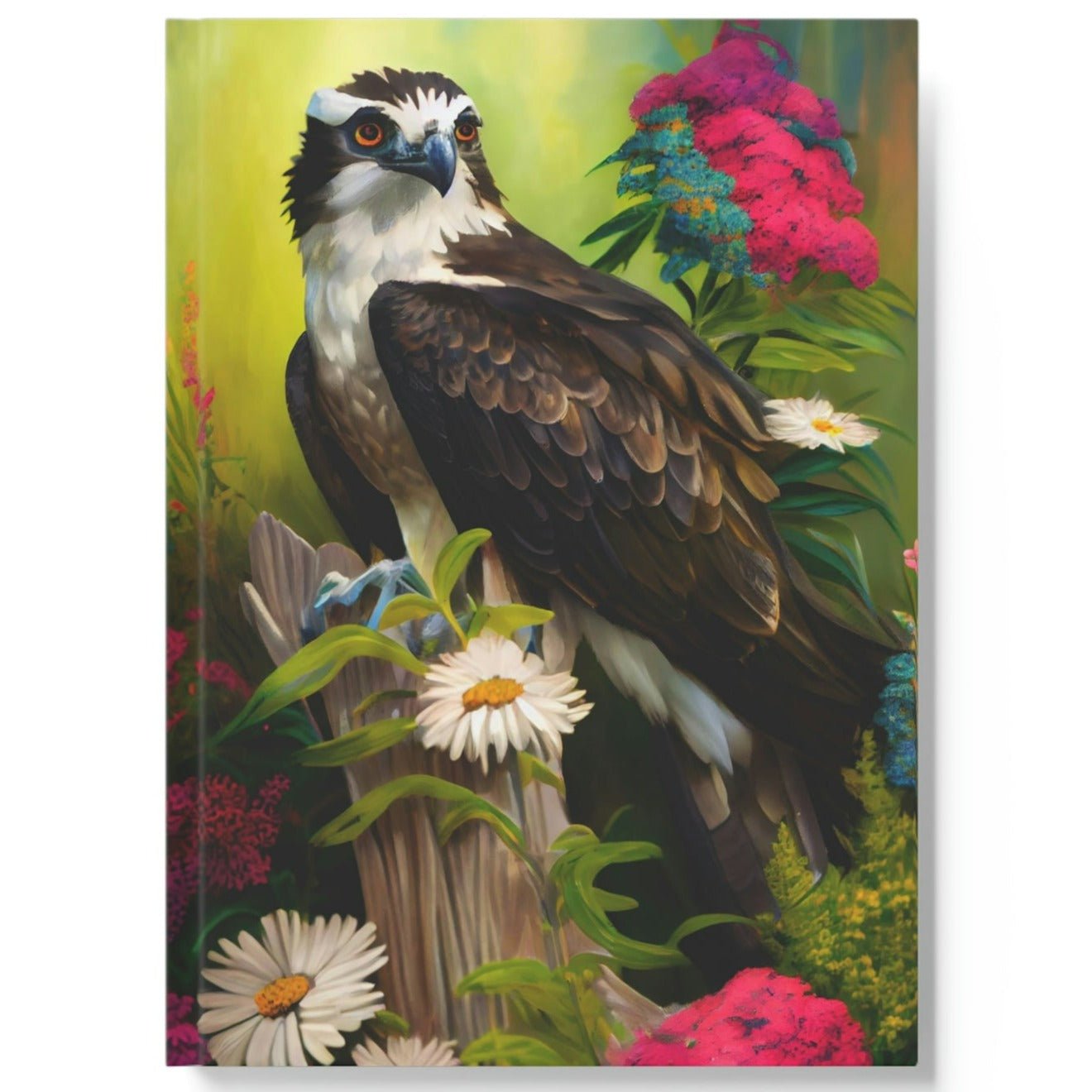 In the Garden Osprey Hard Backed Journal