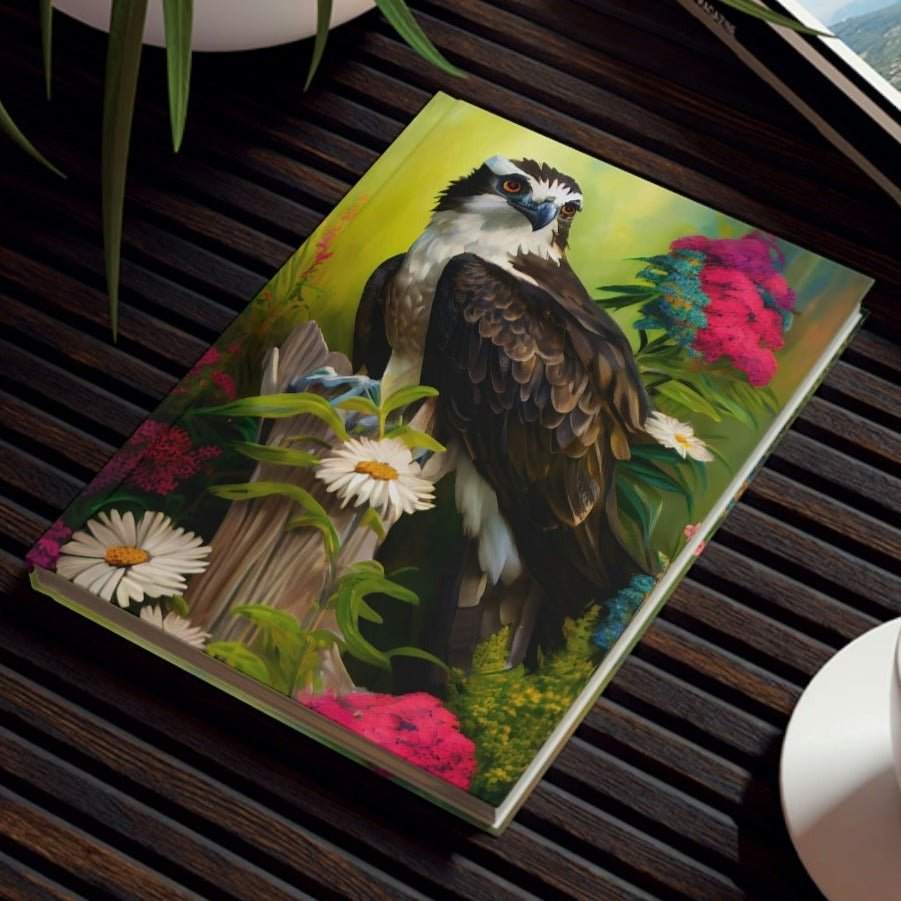 In the Garden Osprey Hard Backed Journal