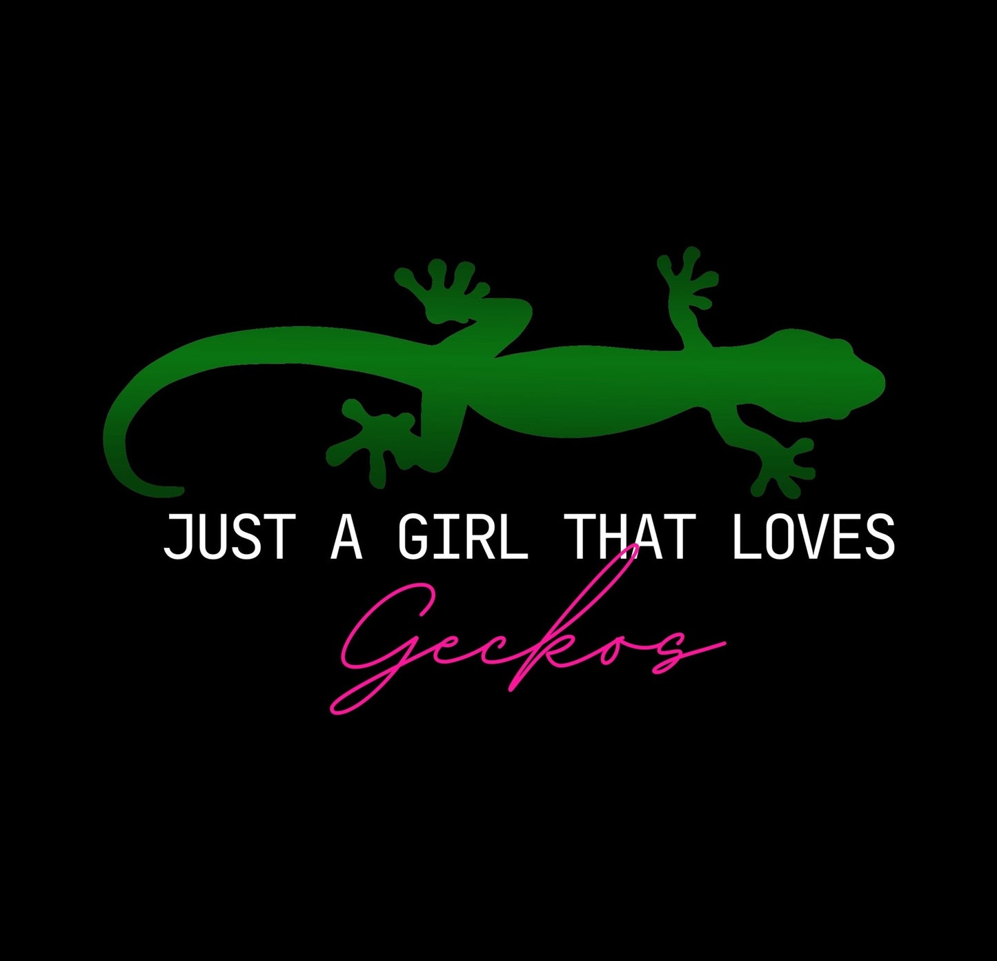 Just a Girl That Loves Geckos Heavy Cotton Tee