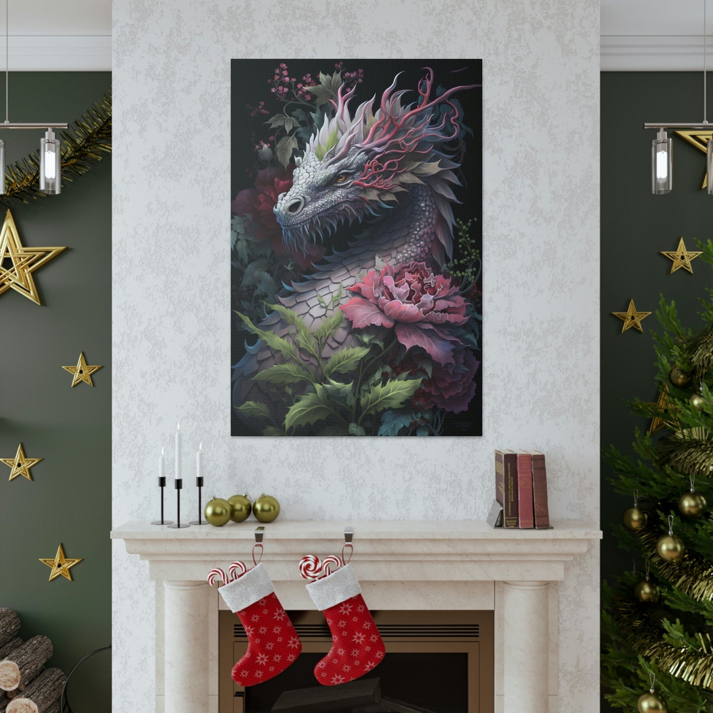 Lady Dragon | Canvas Gallery Wraps