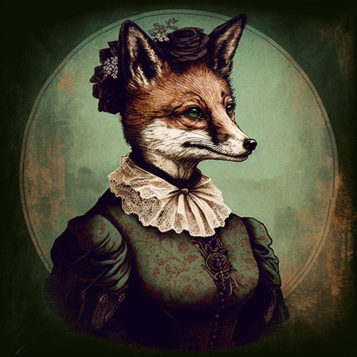 Lady Fox Sticker Sheets
