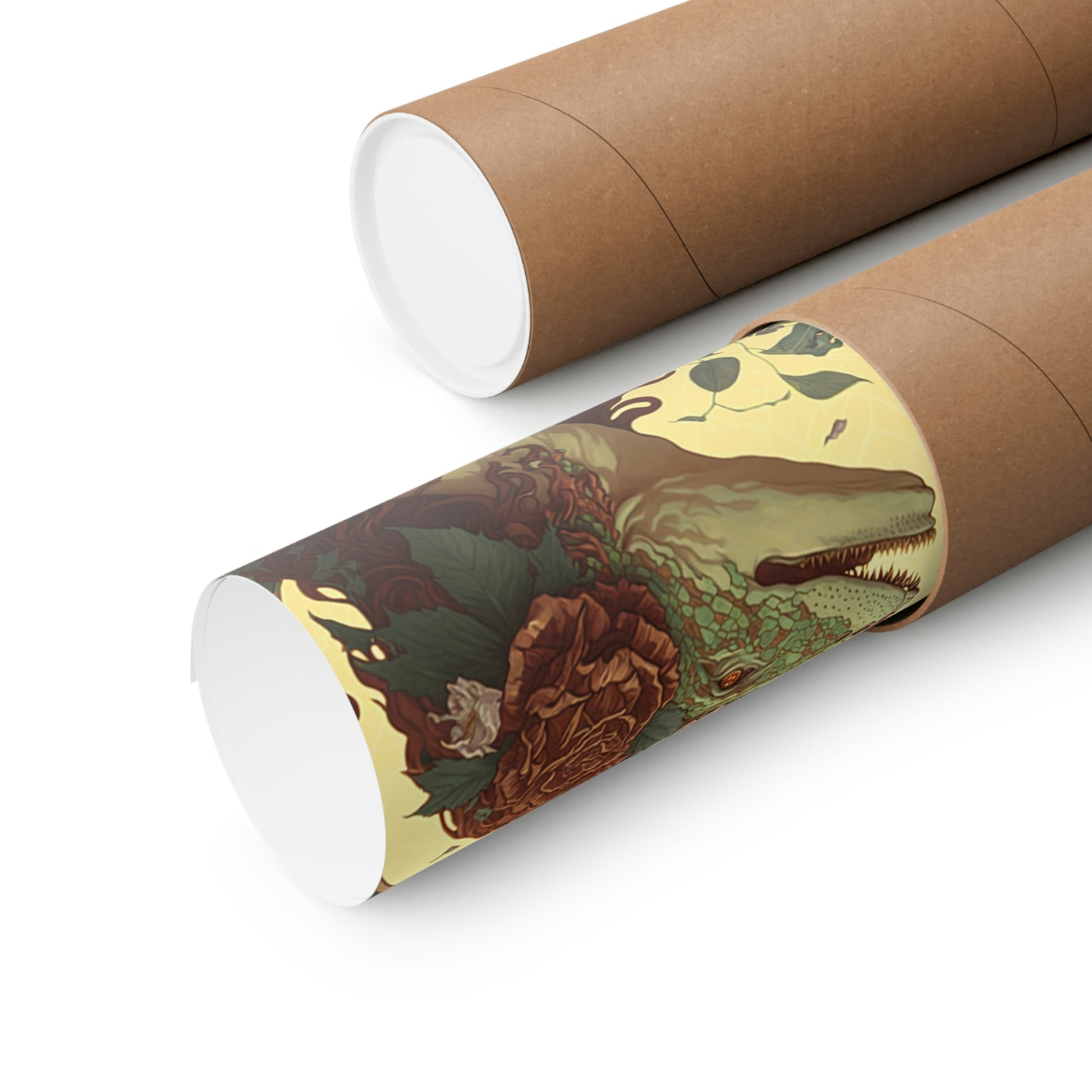 Lady T-Rex Dinosaur Premium Matte Vertical Posters