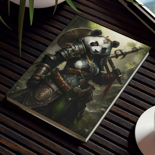 Li the Samurai Panda Hard Backed Journal