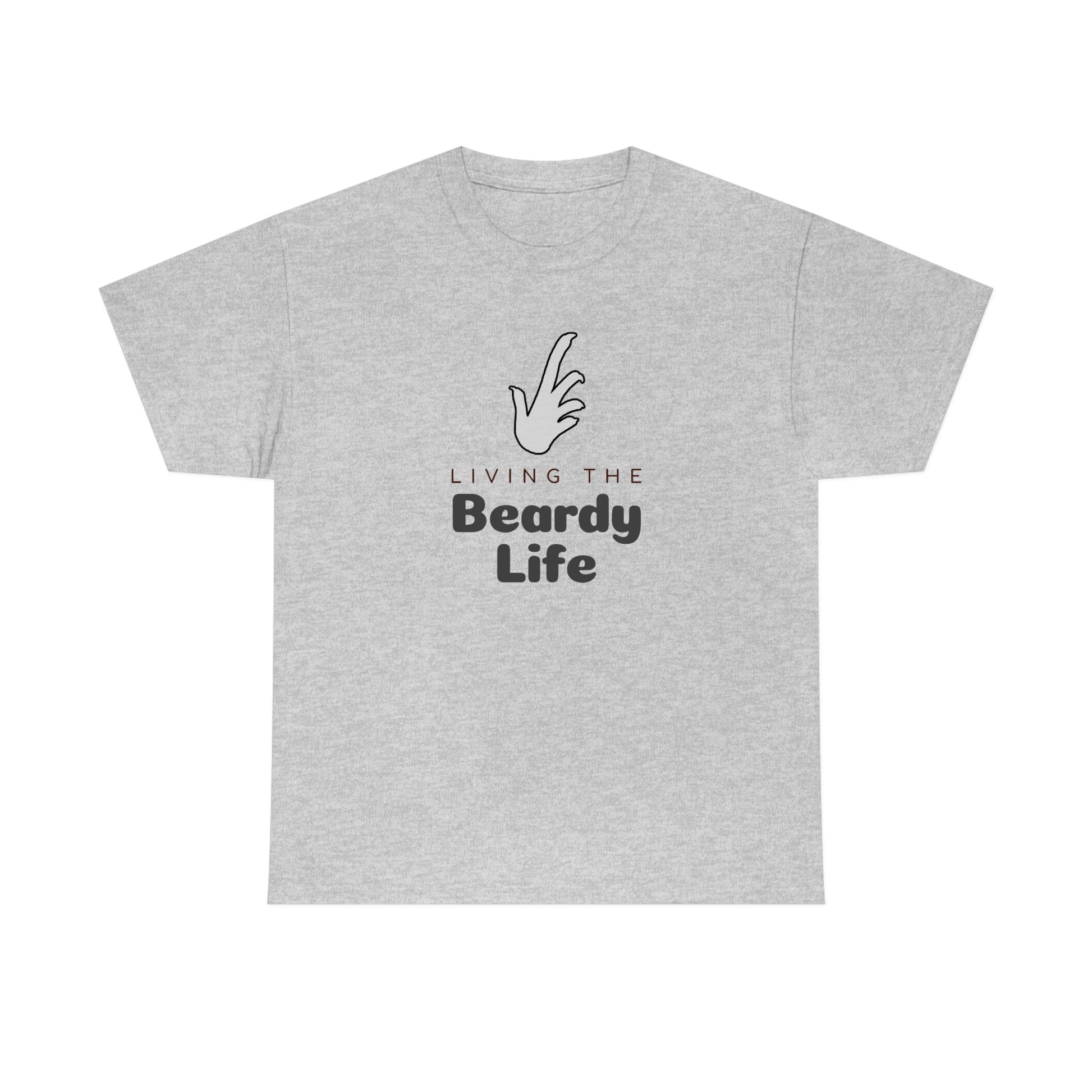 Living the Beardy Life Heavy Cotton T-Shirt