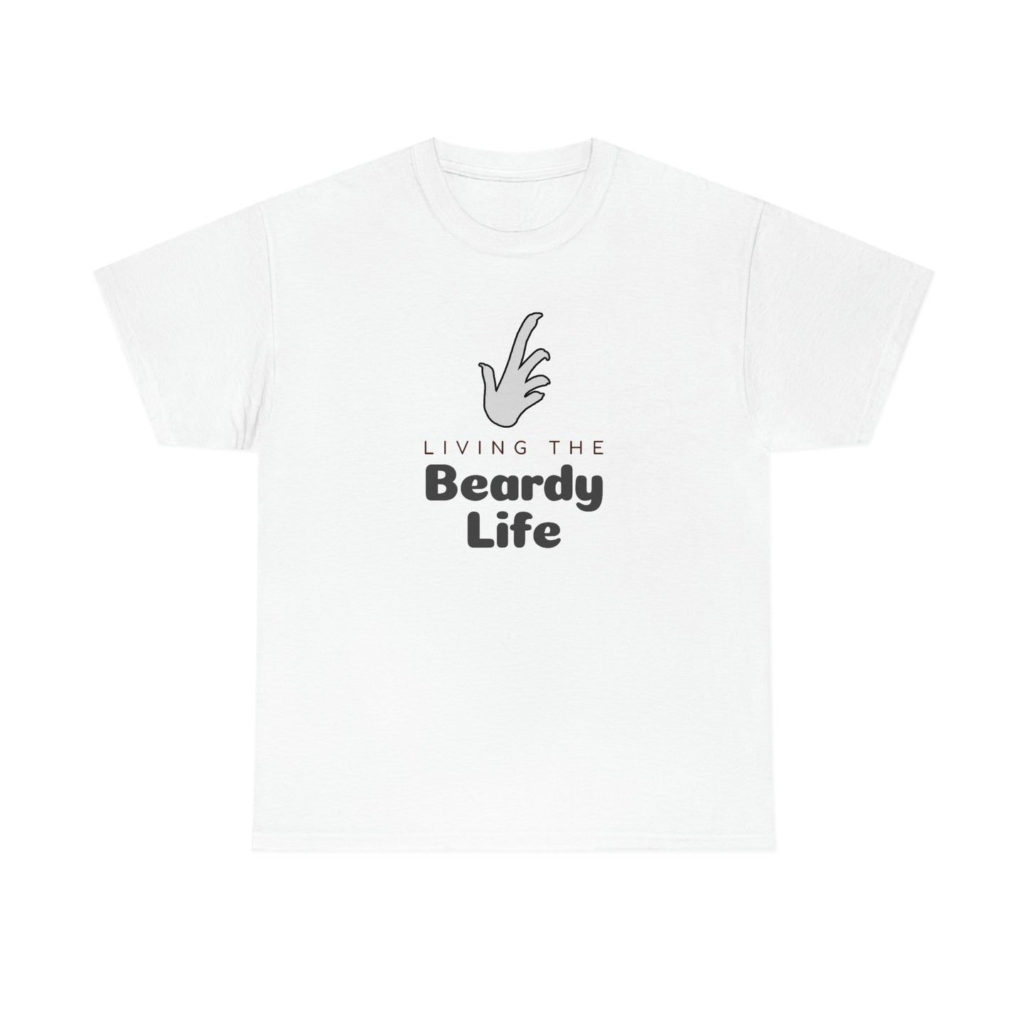 Living the Beardy Life Heavy Cotton T-Shirt