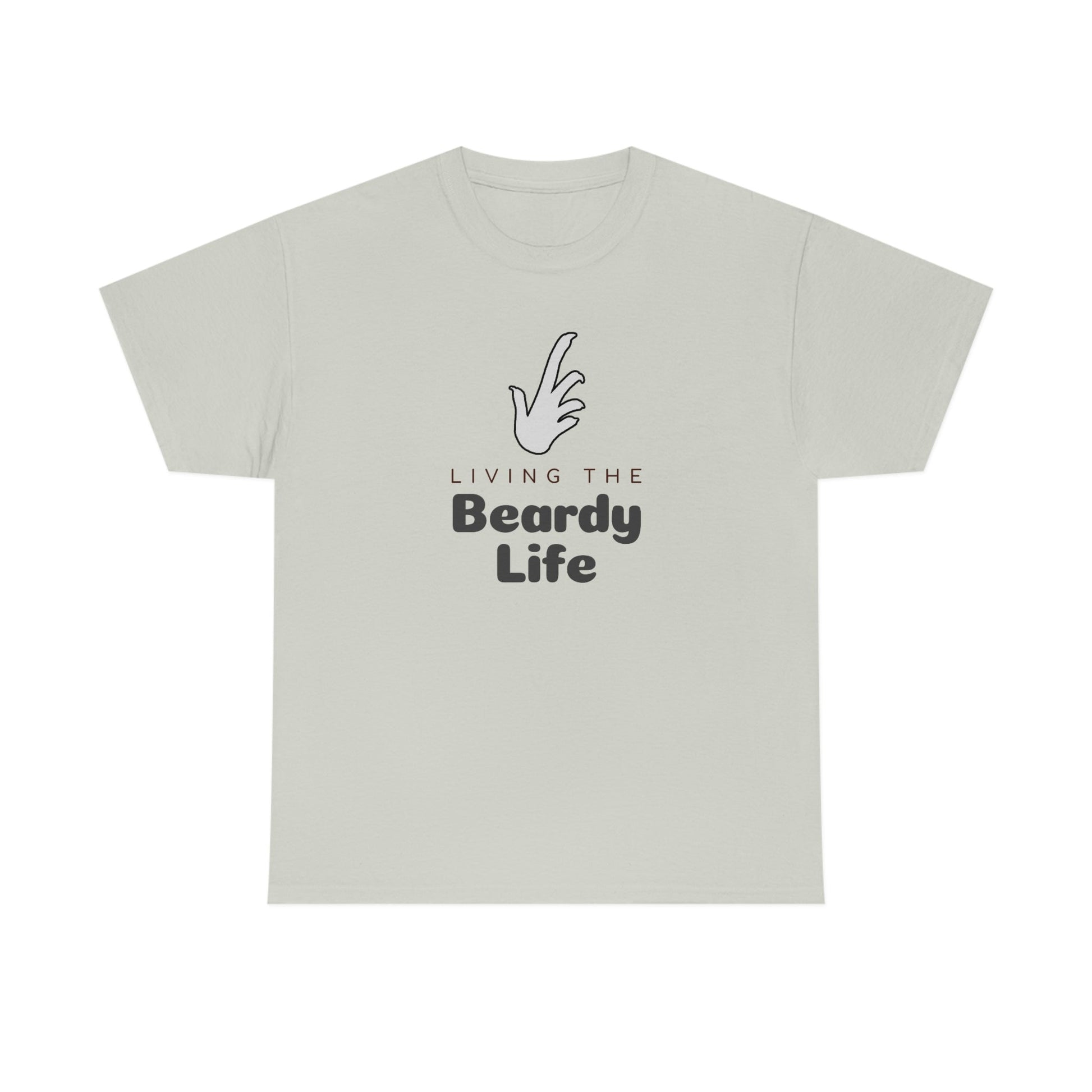 Living the Beardy Life Heavy Cotton T-Shirt