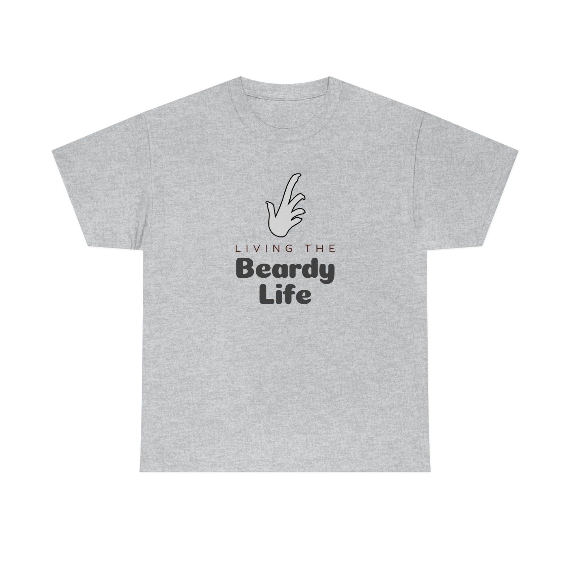 Living the Beardy Life Heavy Cotton T-Shirt