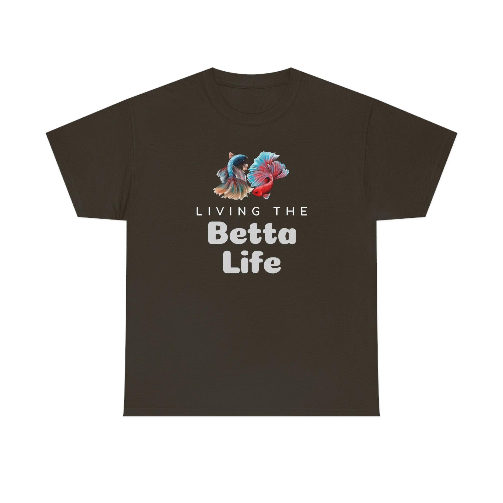 Living the Betta Life Heavy Cotton T-Shirt