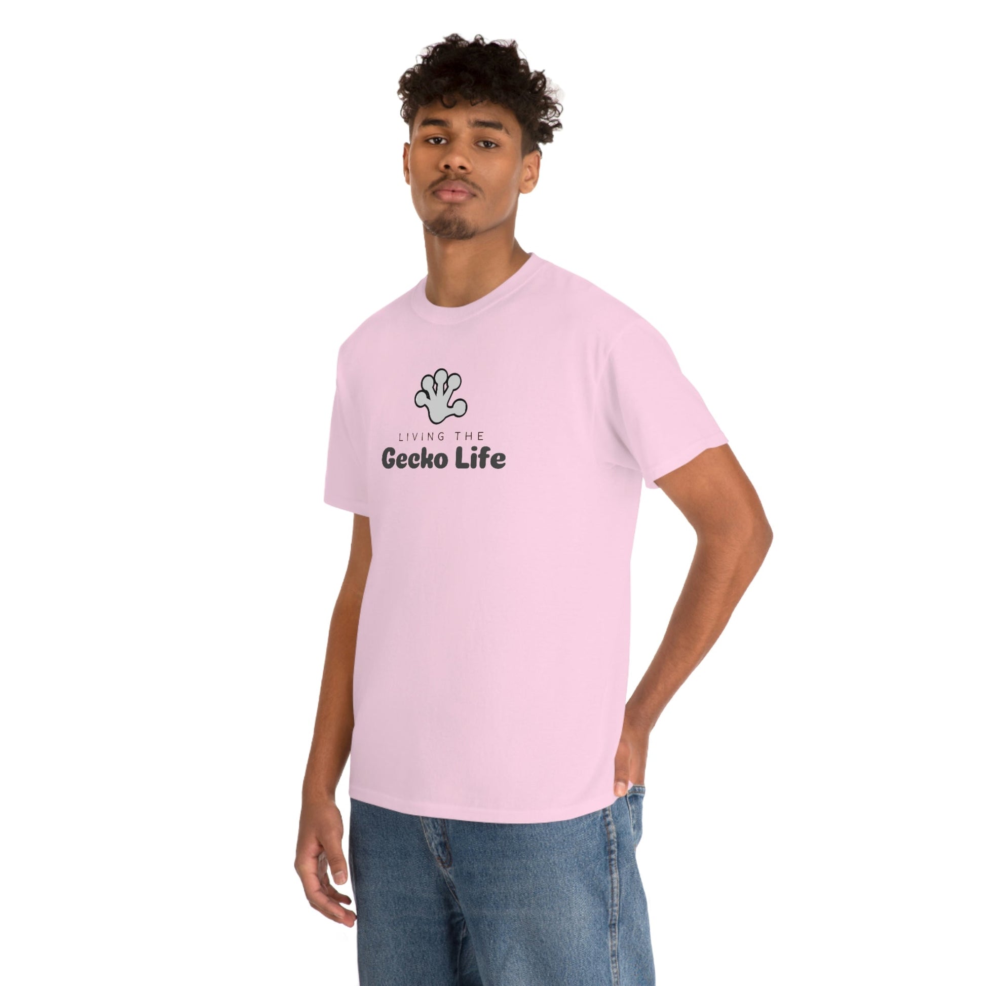 Living The Gecko Life Heavy Cotton Tee
