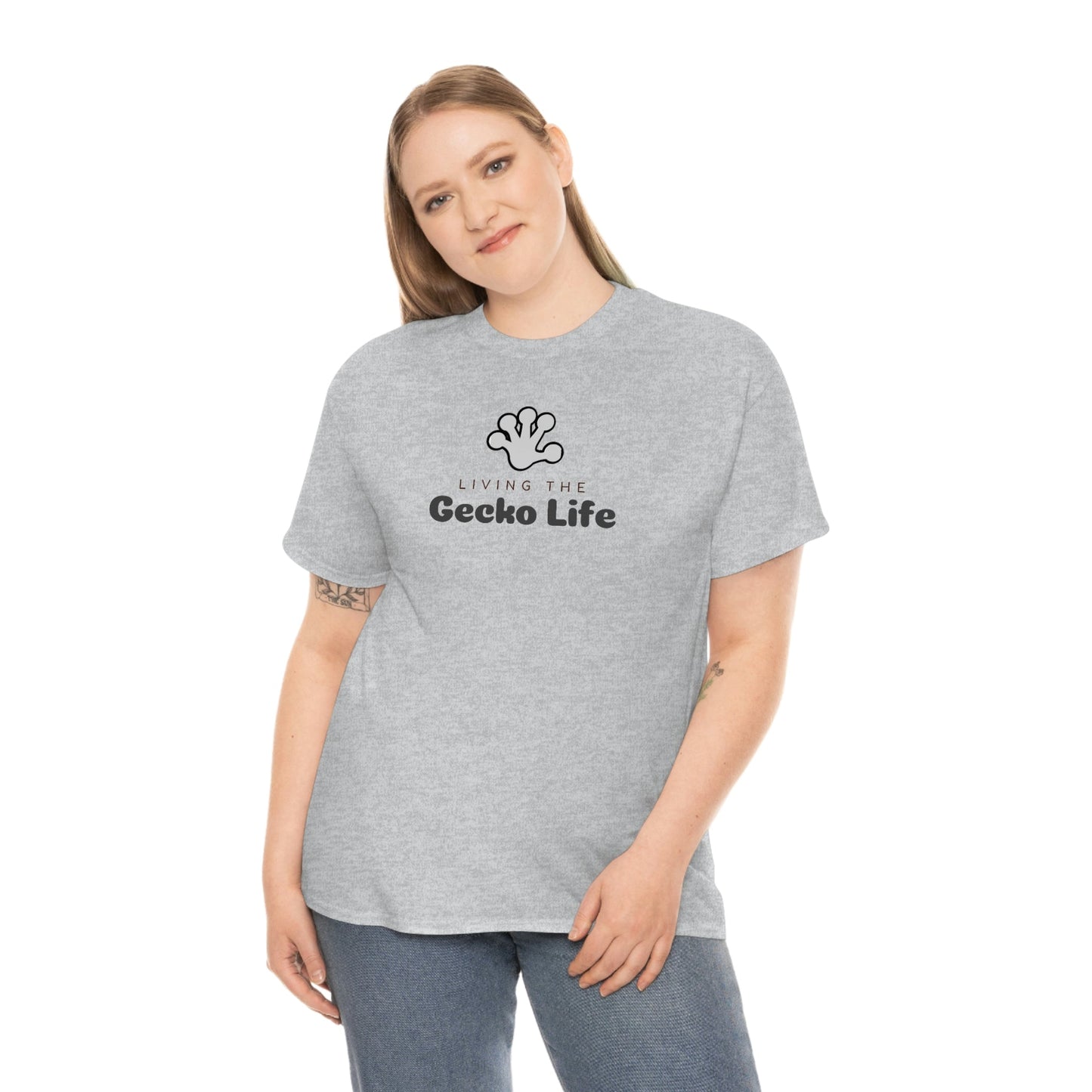 Living The Gecko Life Heavy Cotton Tee