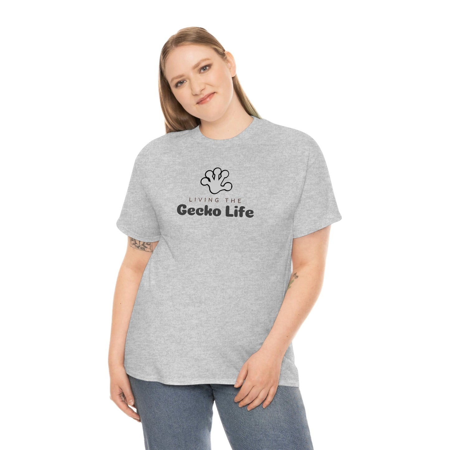 Living The Gecko Life Heavy Cotton Tee