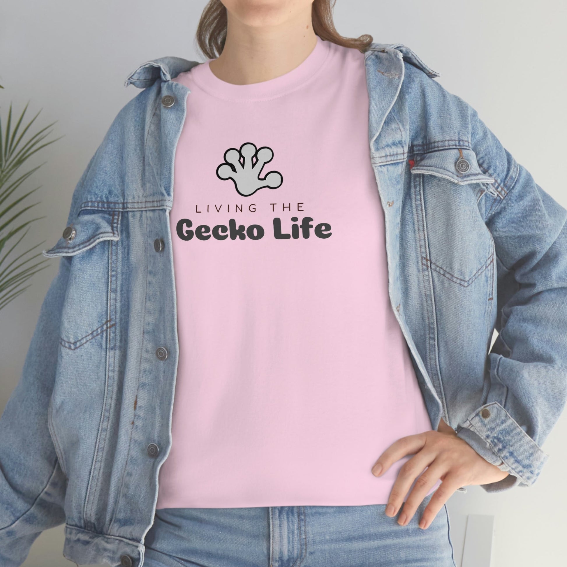 Living The Gecko Life Heavy Cotton Tee