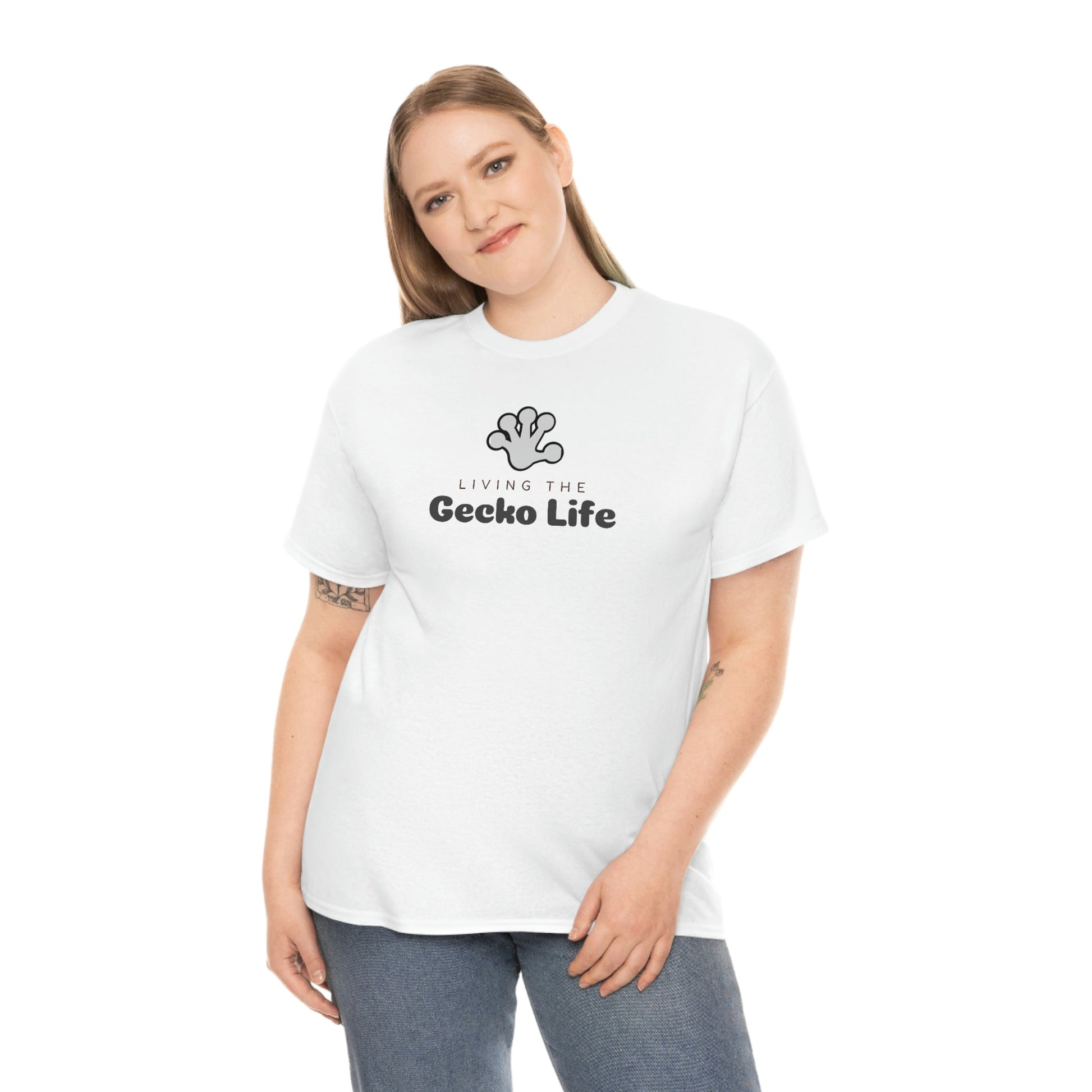 Living The Gecko Life Heavy Cotton Tee