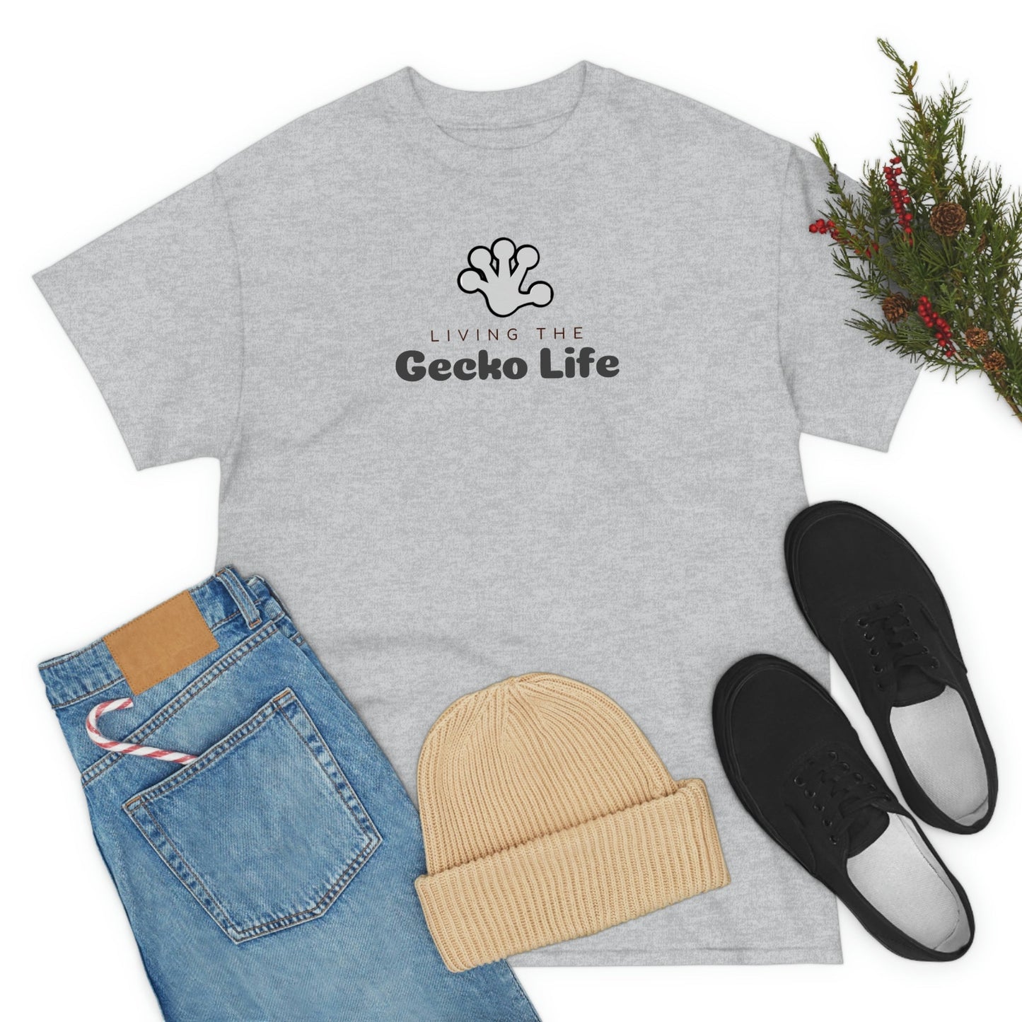 Living The Gecko Life Heavy Cotton Tee
