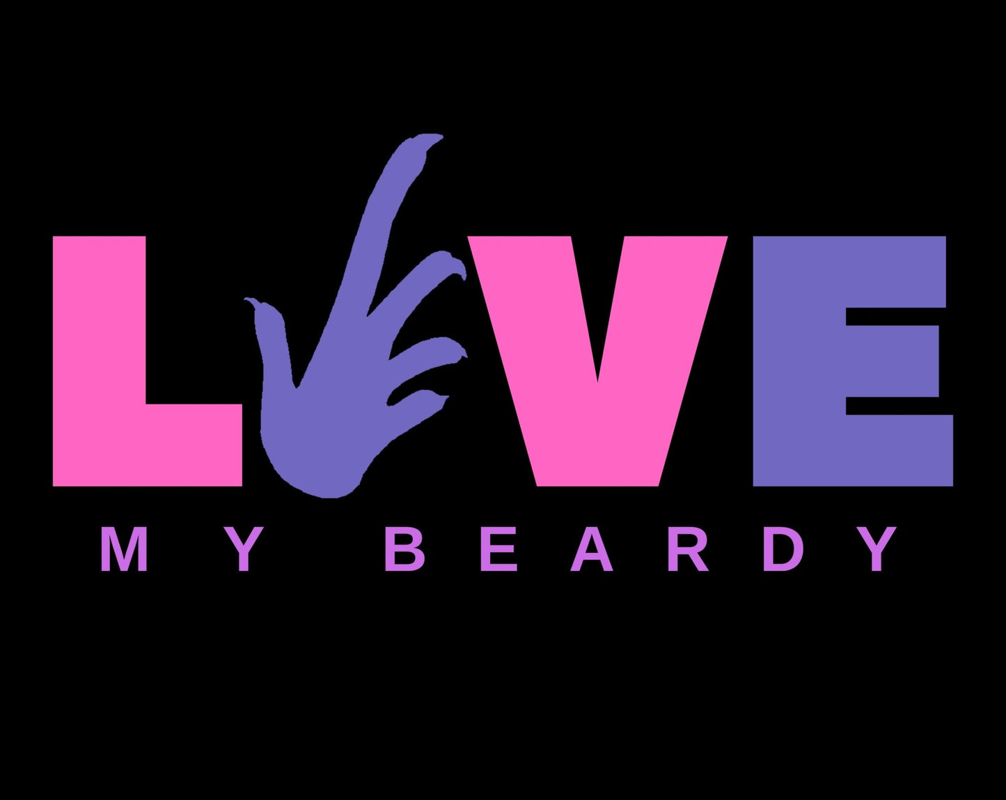 Love My Beardy Heavy Cotton T-Shirt