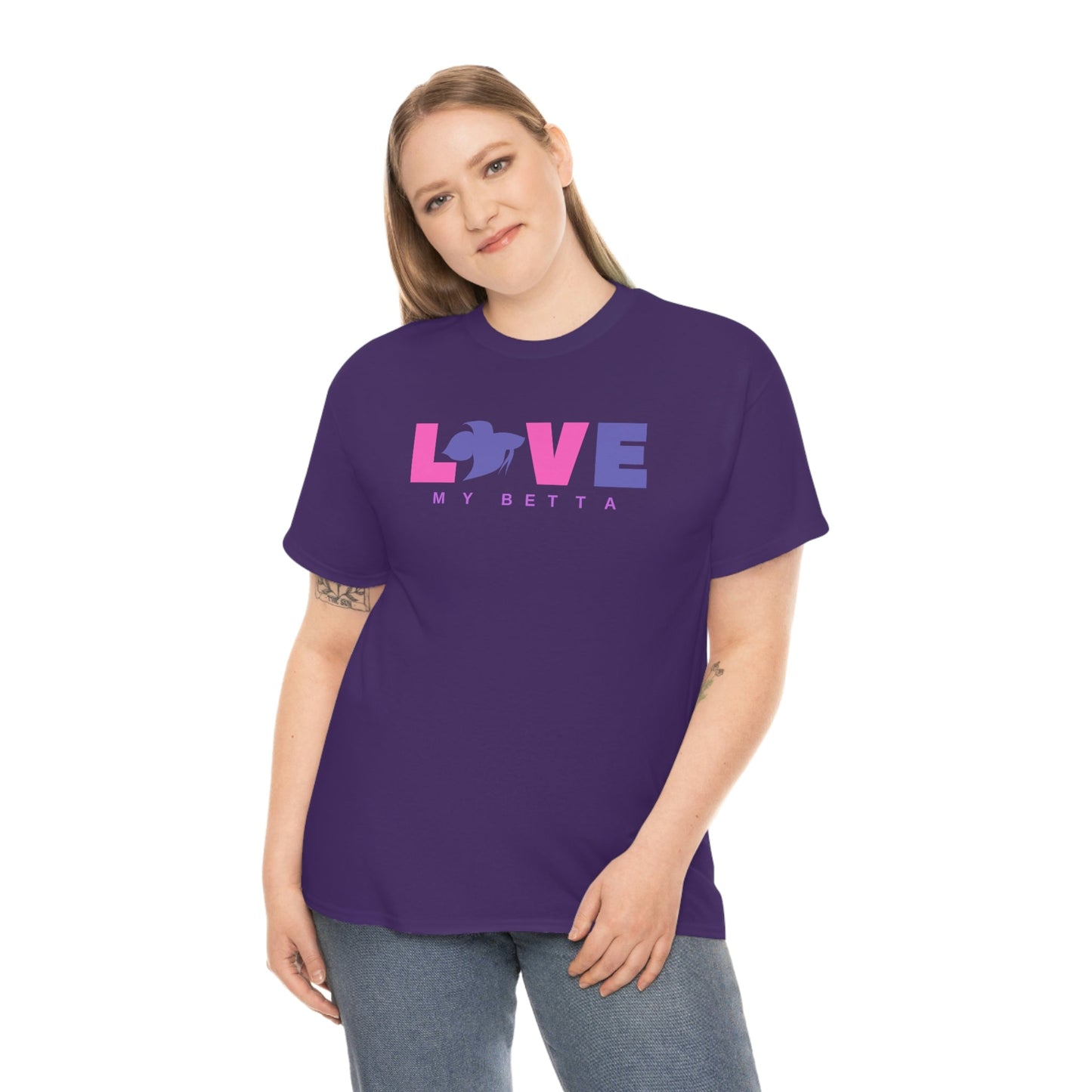 Love My Betta Heavy Cotton T-Shirt