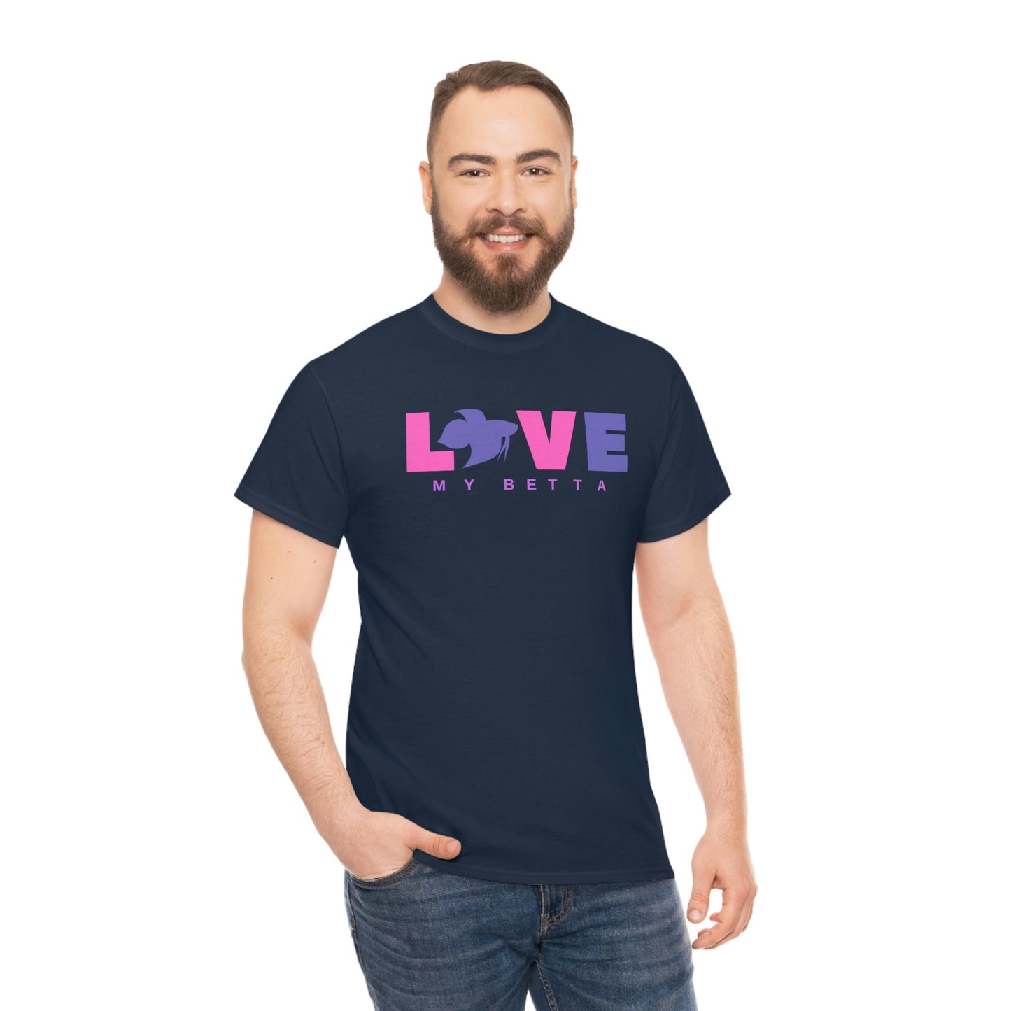 Love My Betta Heavy Cotton T-Shirt