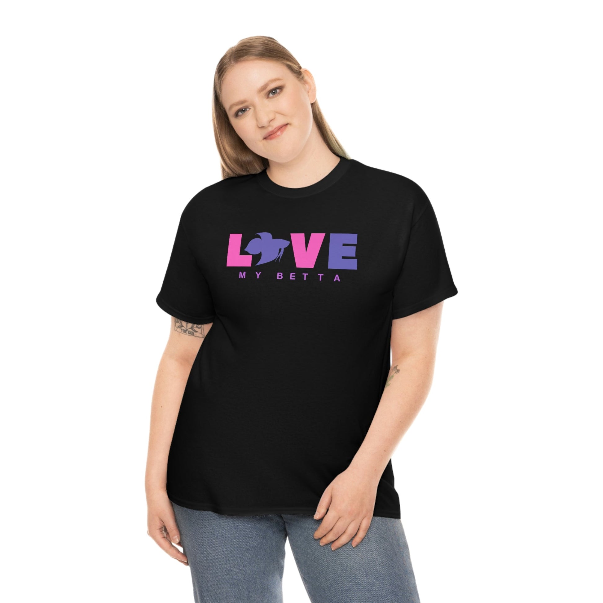 Love My Betta Heavy Cotton T-Shirt