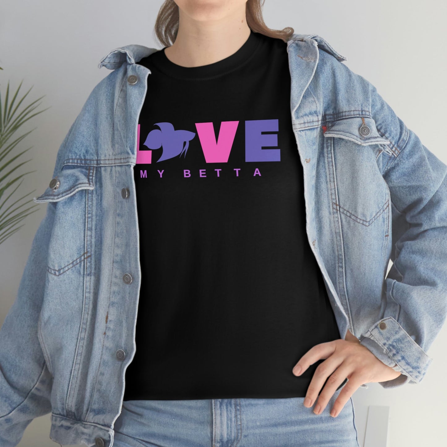 Love My Betta Heavy Cotton T-Shirt