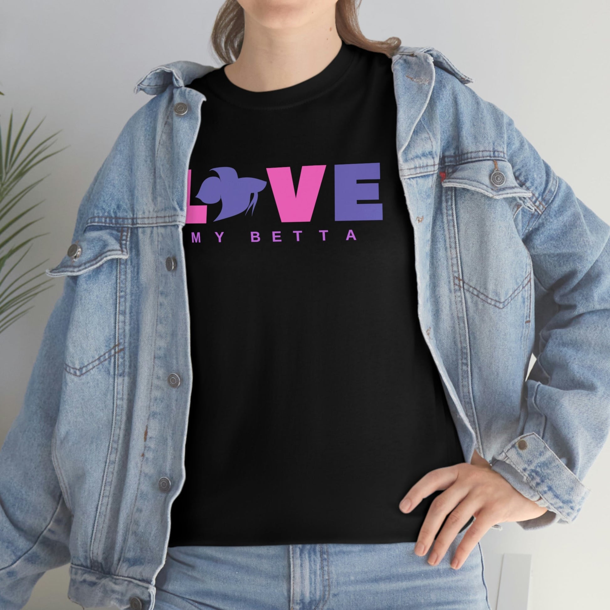 Love My Betta Heavy Cotton T-Shirt