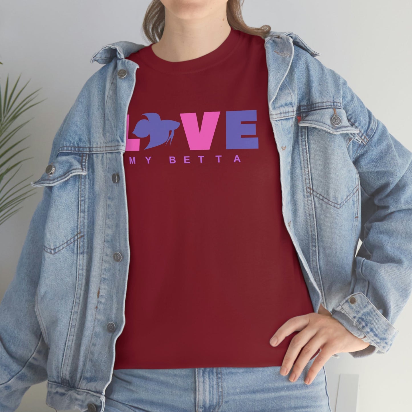 Love My Betta Heavy Cotton T-Shirt