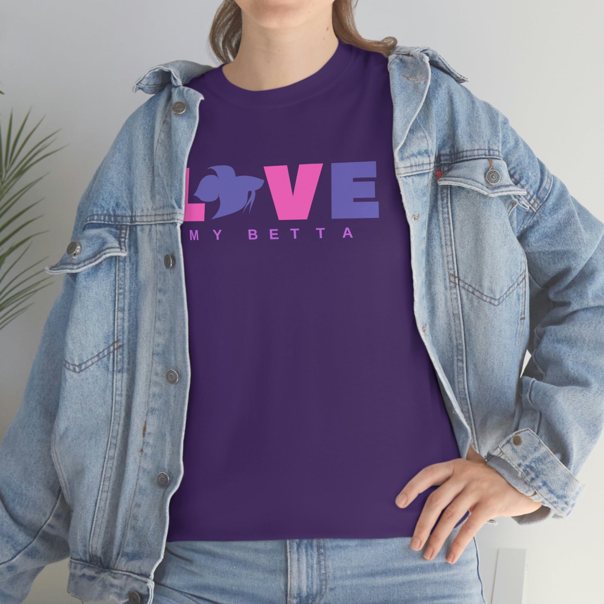 Love My Betta Heavy Cotton T-Shirt