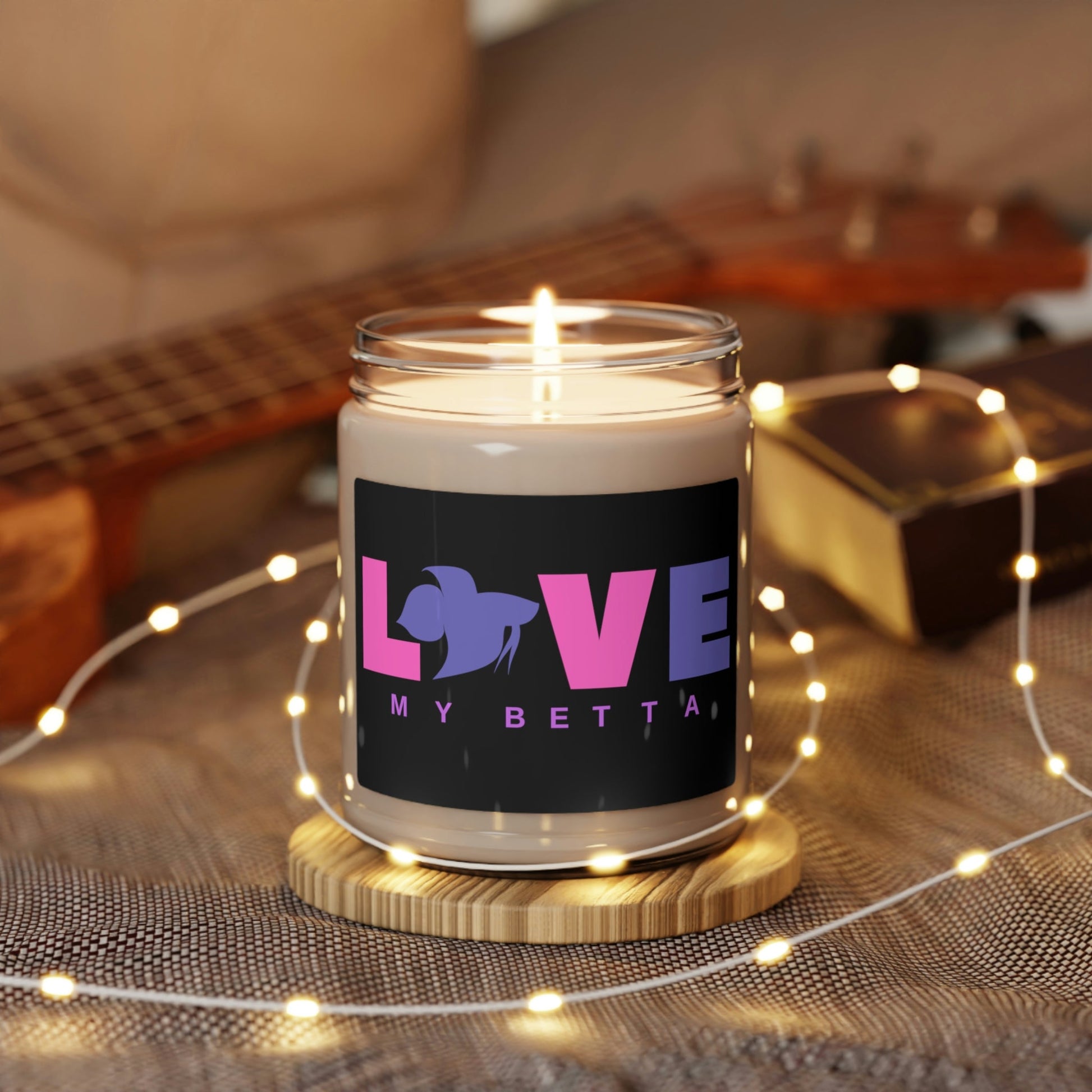 Love My Betta Scented Soy Candle - 9oz