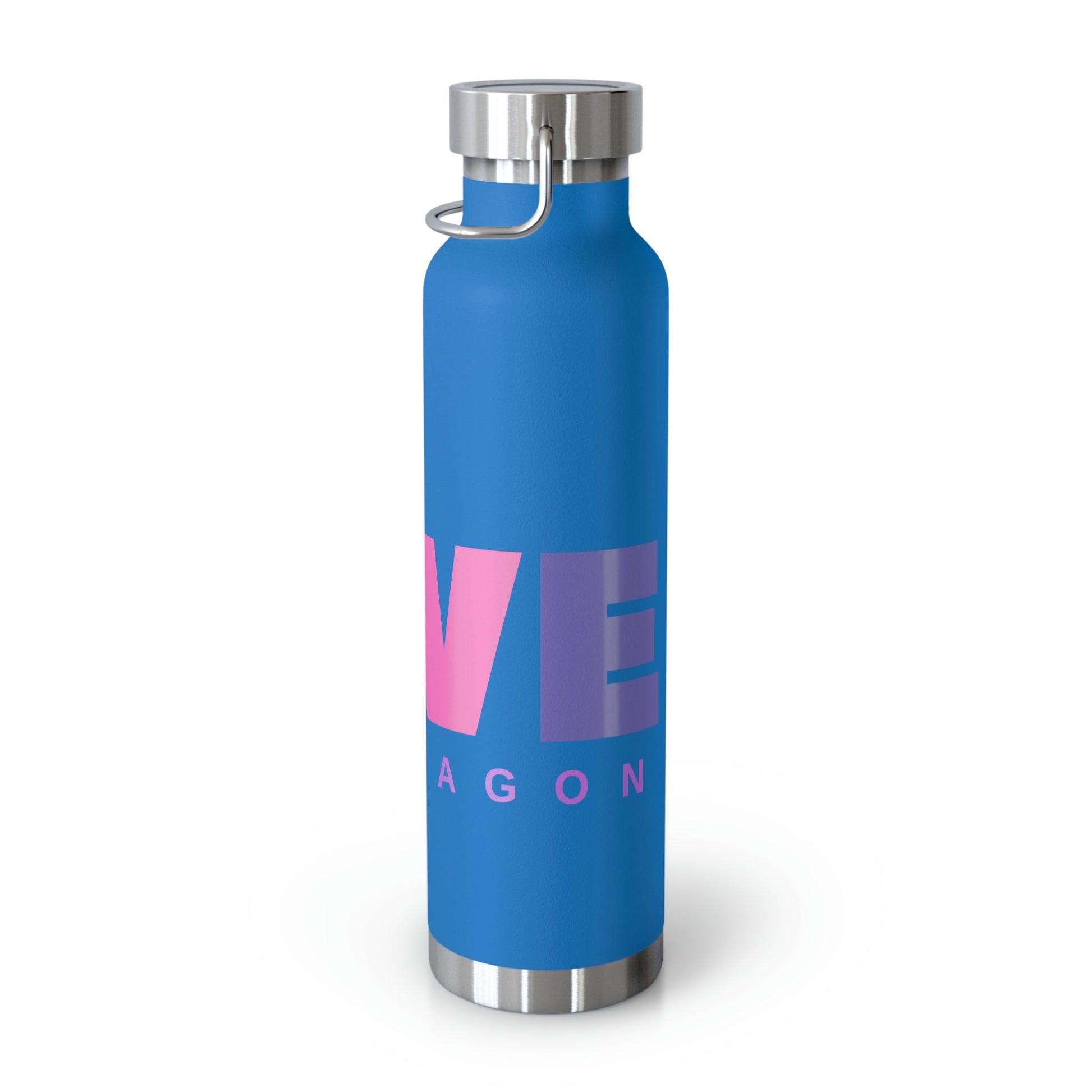 Love My Dragon (Bearded Dragon) | Copper Vacuum Insulated Bottle, 22oz