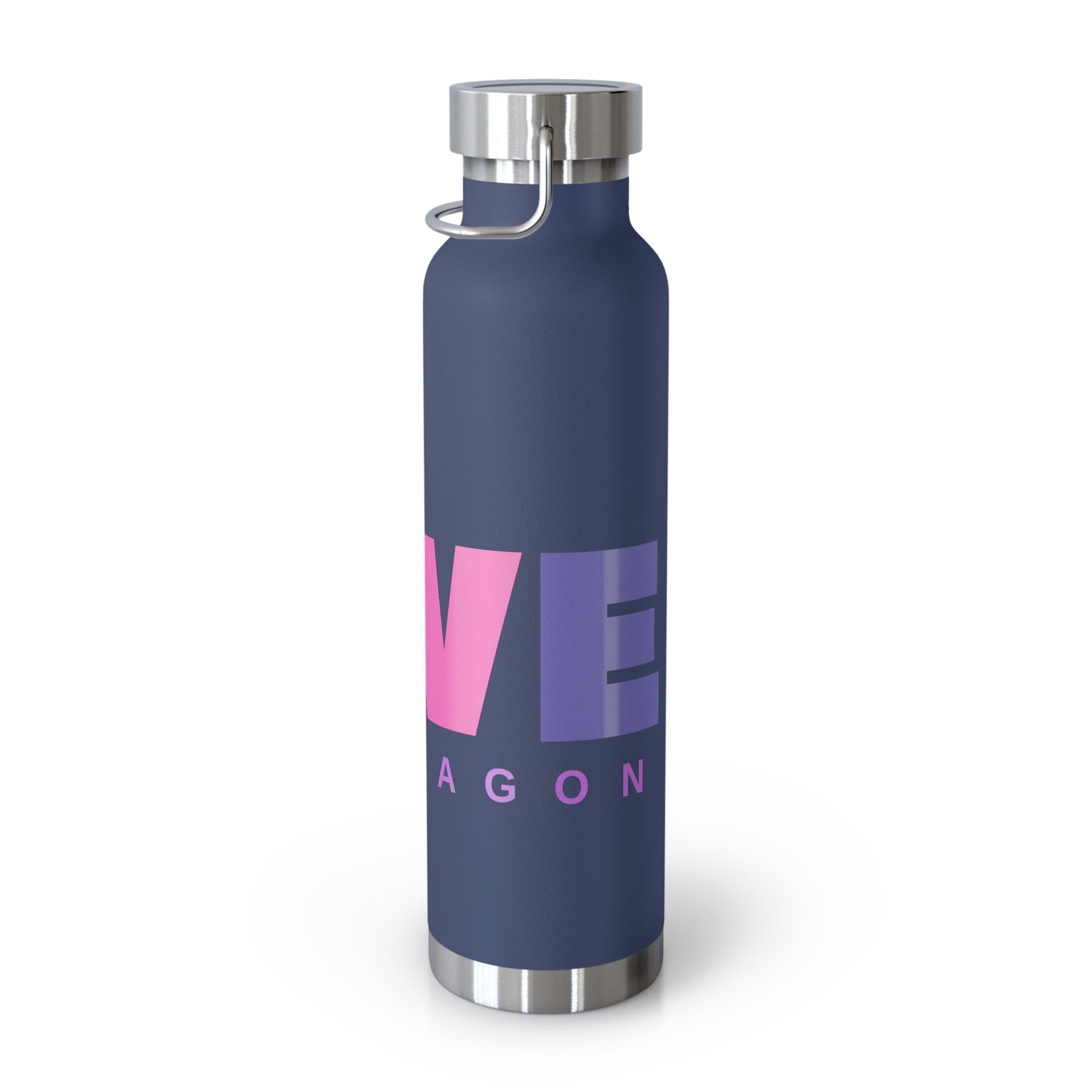 Love My Dragon (Bearded Dragon) | Copper Vacuum Insulated Bottle, 22oz