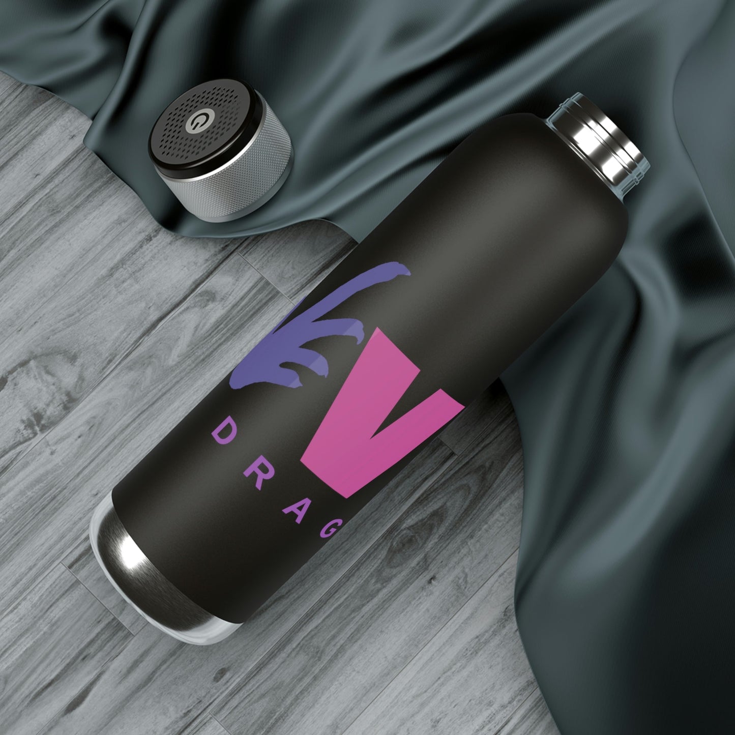 Love My Dragon (Bearded Dragon) | Soundwave Copper Vacuum Audio Bottle 22oz