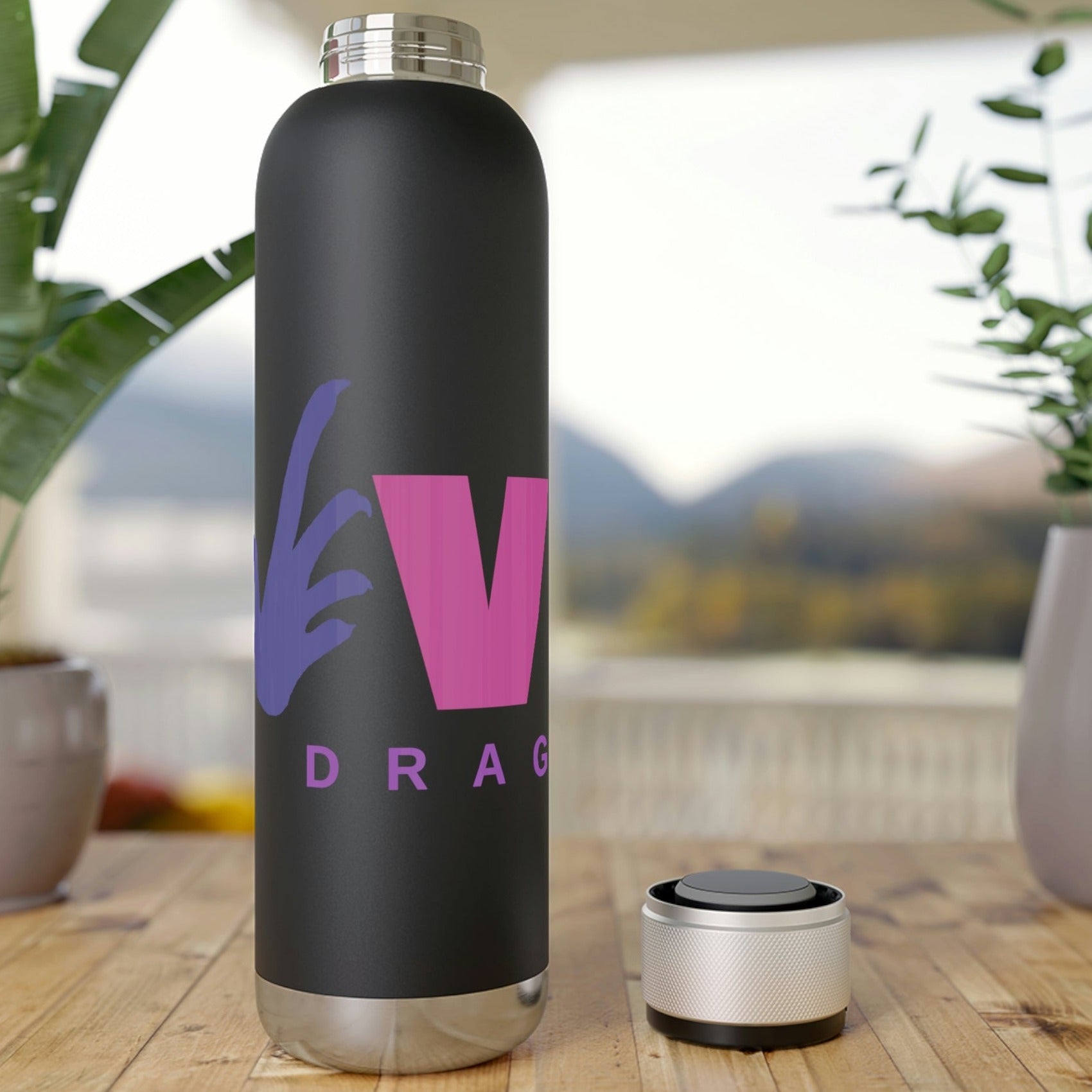 Love My Dragon (Bearded Dragon) | Soundwave Copper Vacuum Audio Bottle 22oz