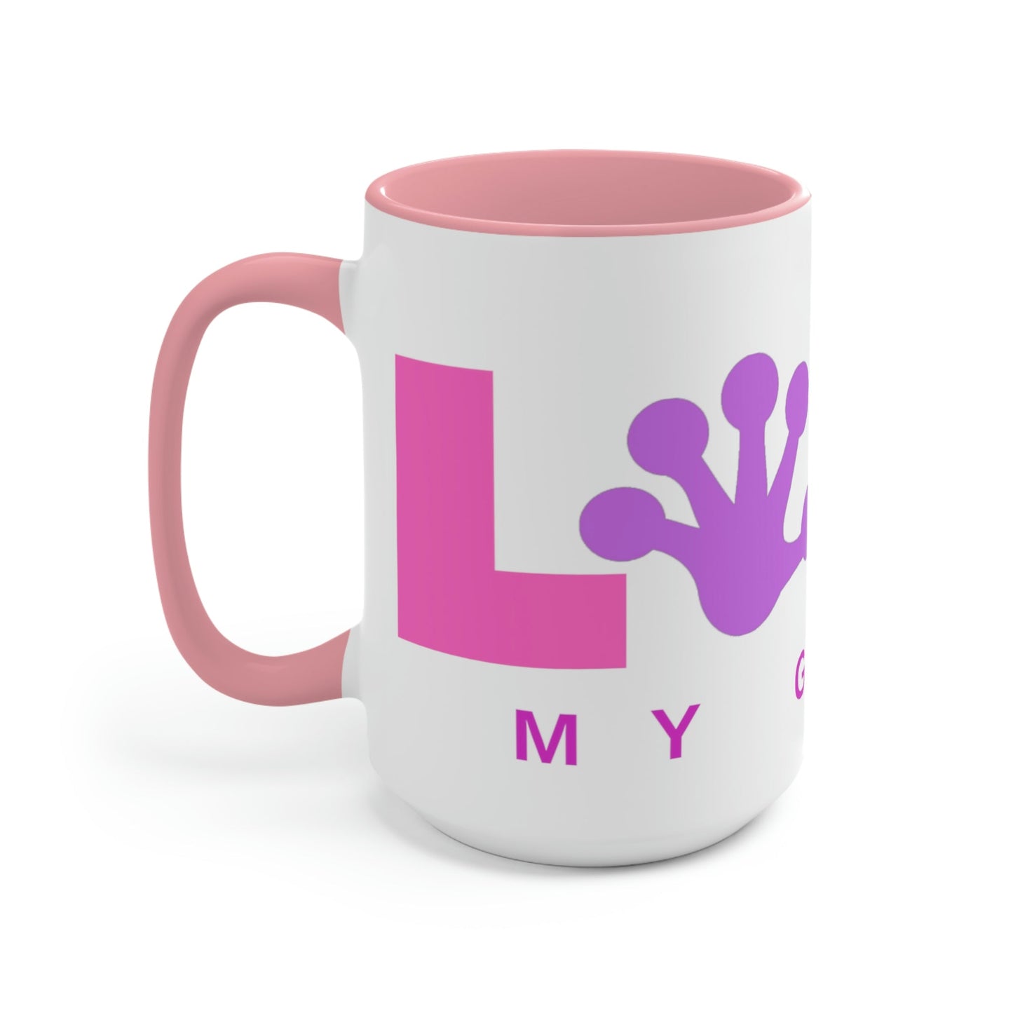 Love My Gecko Two-Tone Coffee Mugs - 15oz